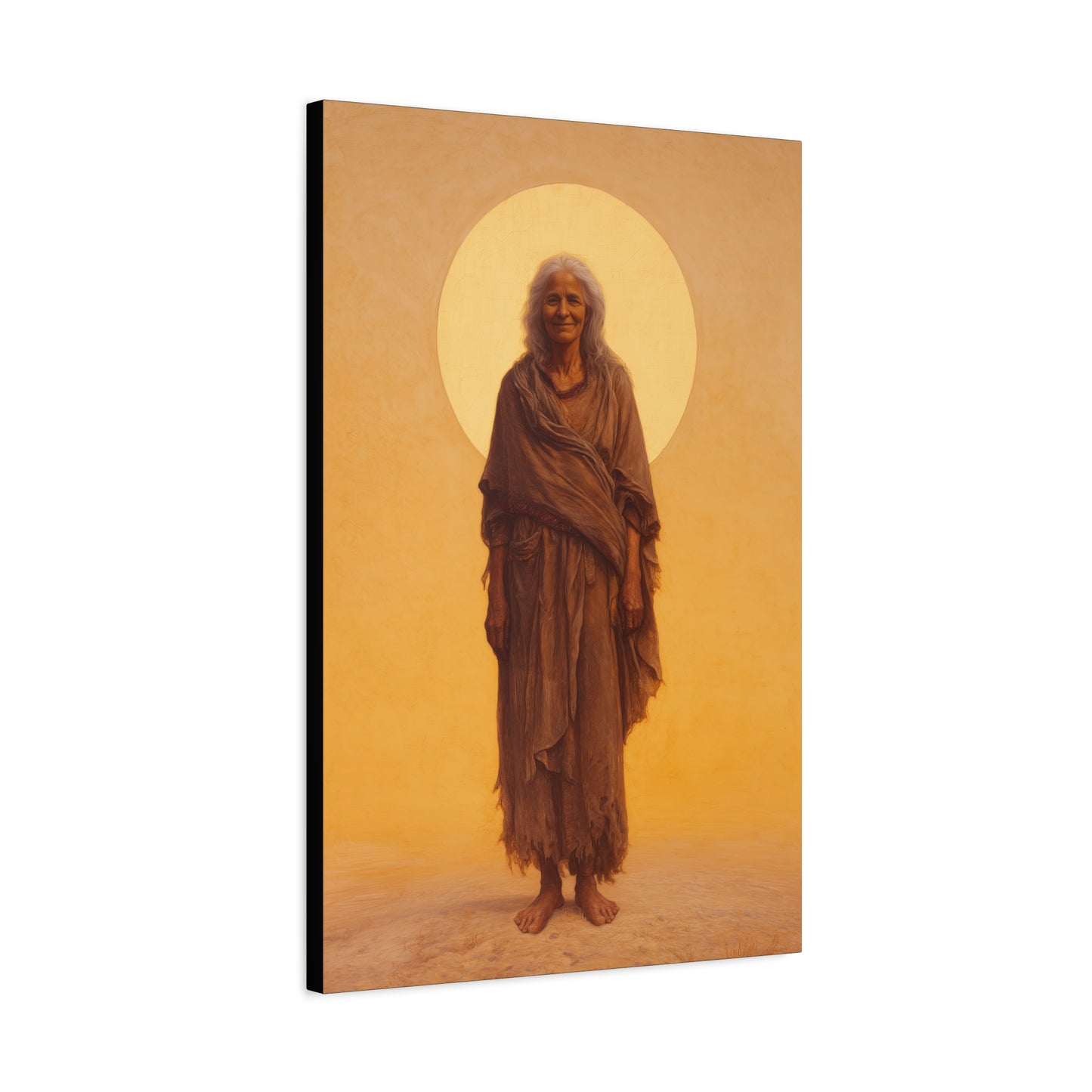 Saint Mary of Egypt - Desert Mother - Gallery Wrapped Canvas - Print - Religious Art for your Home - Catholic Art
