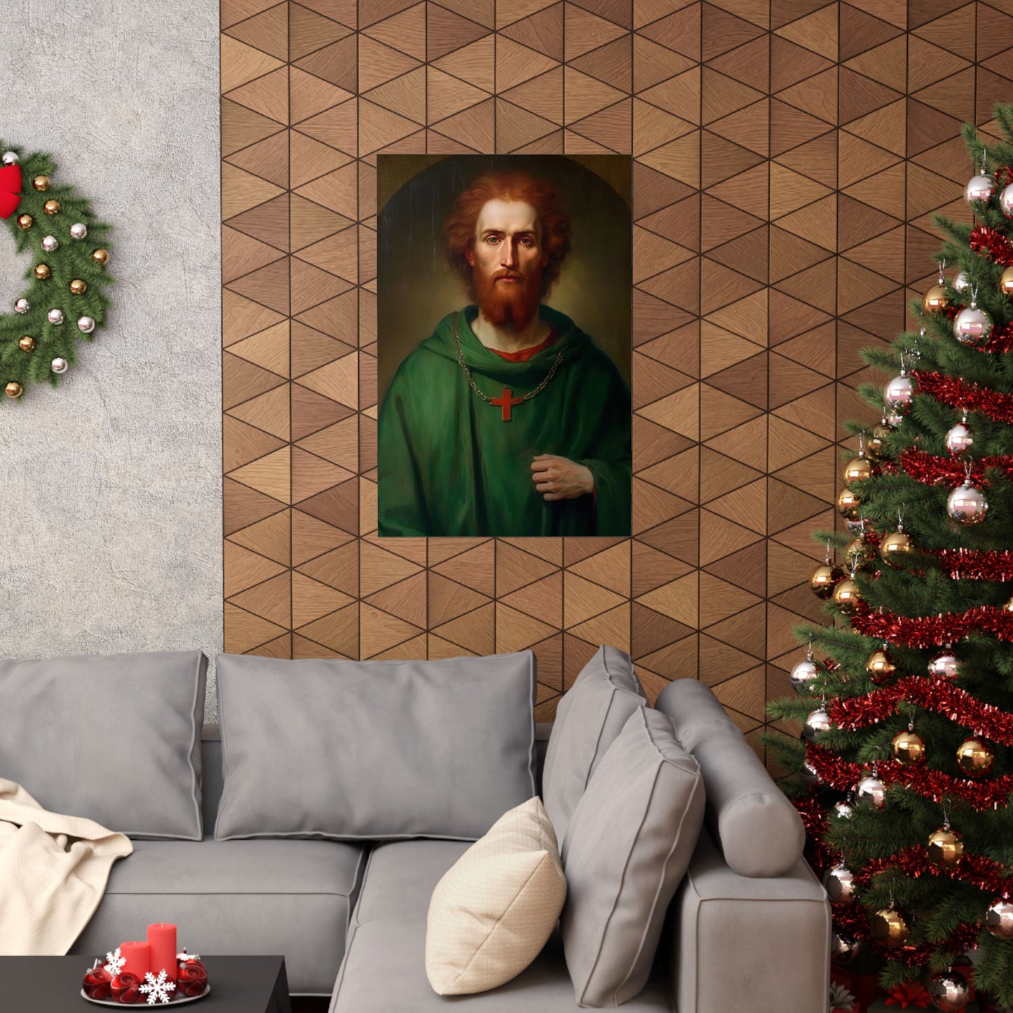 Saint Alexius of Rome Print - Sanctified Souls Print - Multiple Sizes - Premium Matte Vertical Posters
