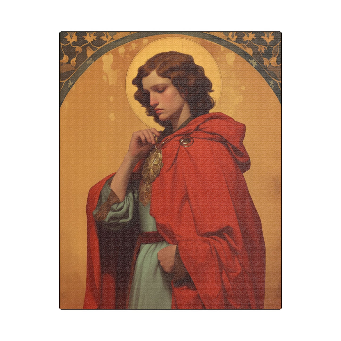 Saint Casimir of Poland Canvas Print - Multiple Sizes - Catholic Home art - Museum Wrapped Canvas - Sanctified Souls Print