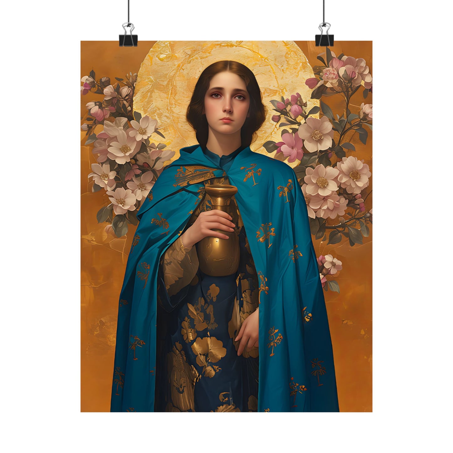 Saint Anastasia the Patrician of Alexandria - Sanctified Souls Print - Multiple Sizes - Premium Matte Vertical Posters