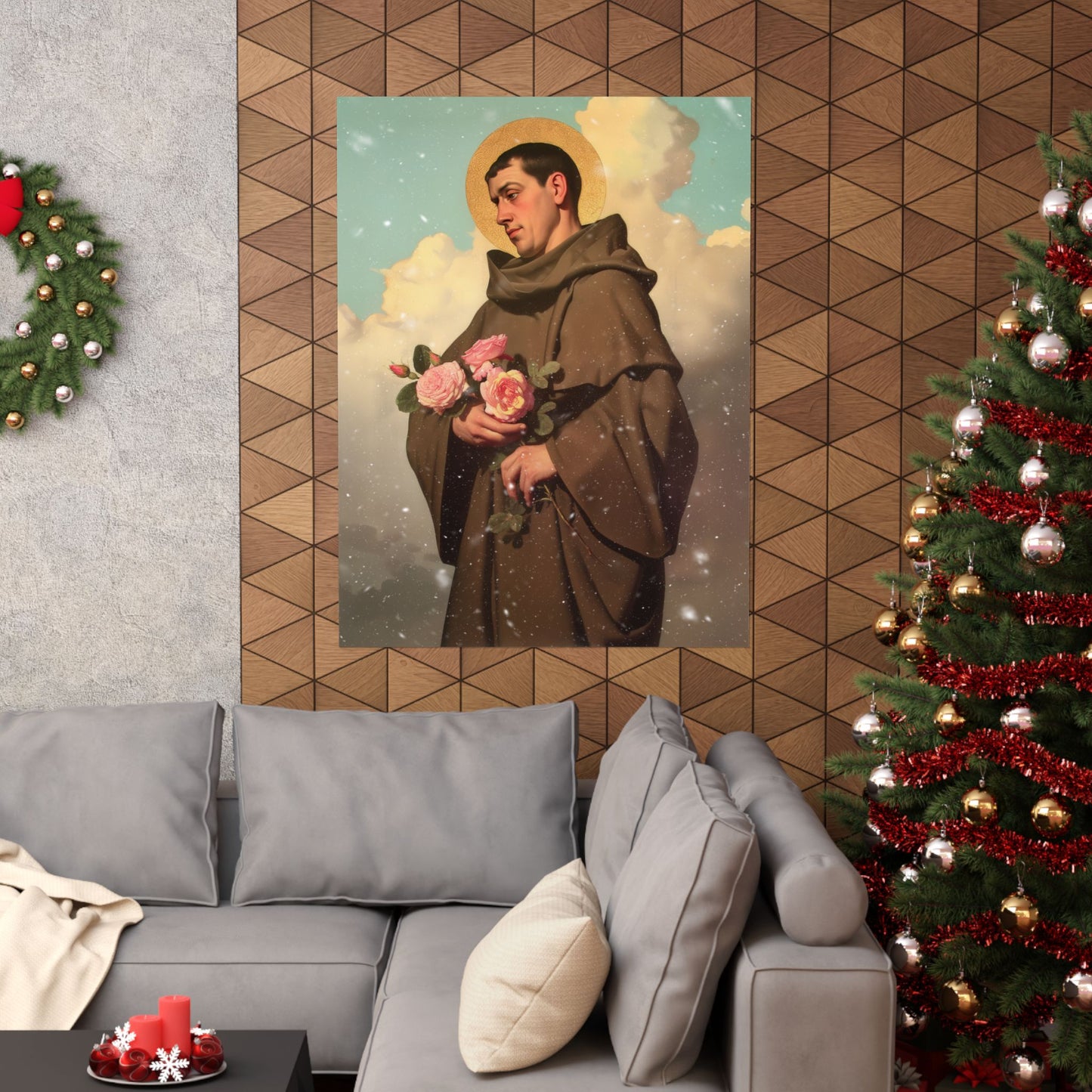 Saint Didacus of Alcala - Sanctified Souls Print - Multiple Sizes - Premium Matte Vertical Posters