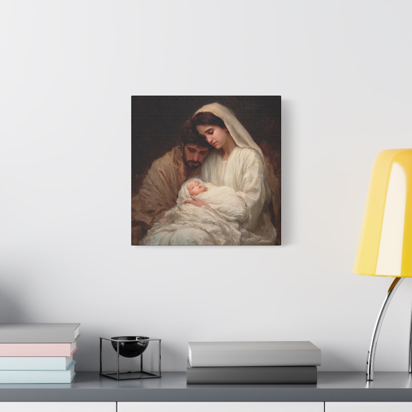 The Quiet Kingdom of the Holy Family - Gallery Wrapped Canvas - Print - Religious Art for your Home - Catholic