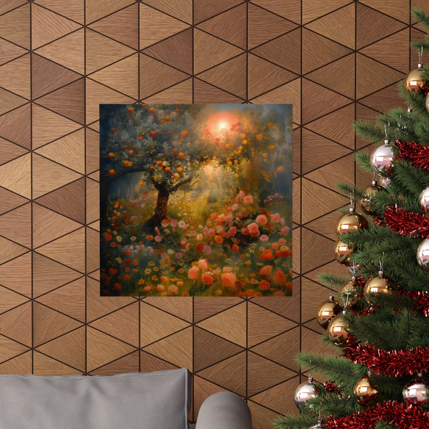 Eden in the Morning of the World - Sanctified Souls Print - Multiple Sizes - Premium Matte Vertical Posters