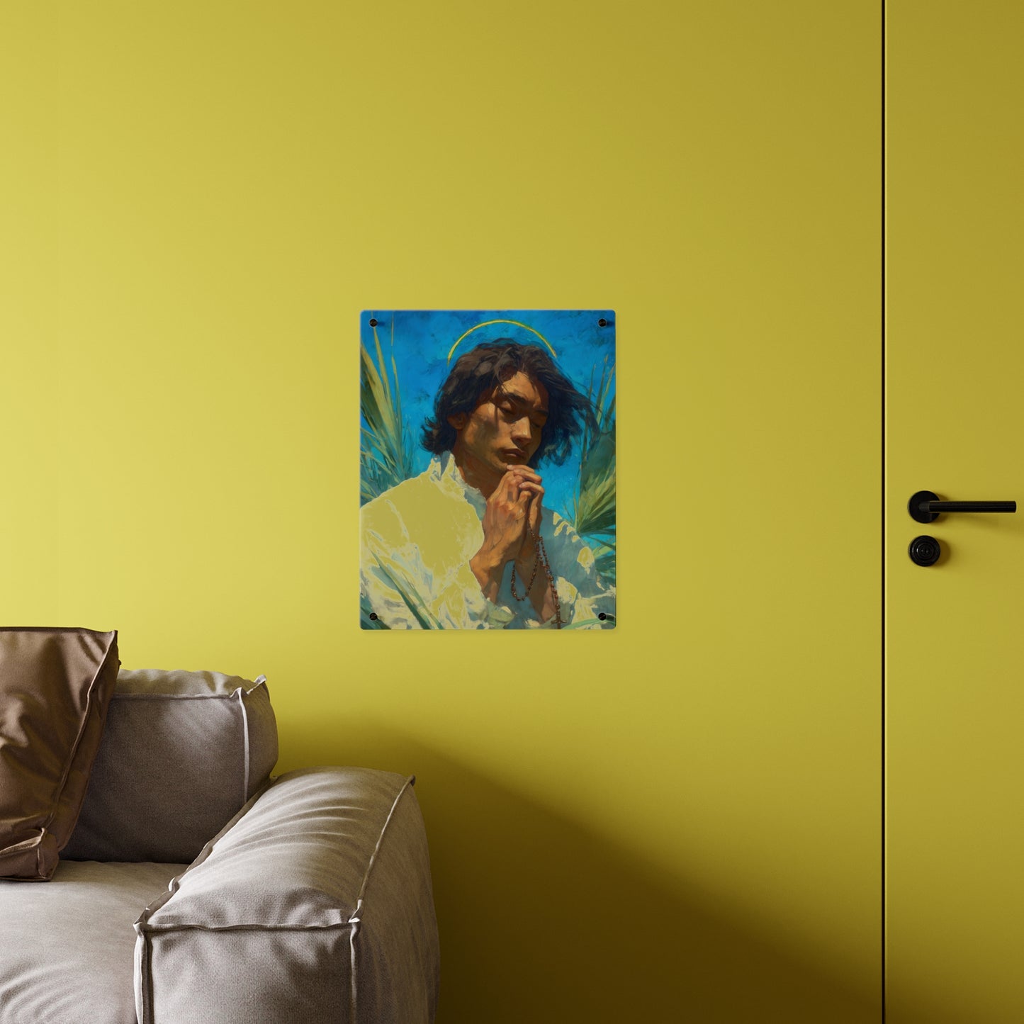 Saint Lorenzo Ruiz Wall Art Panel - Ready to Hang Acrylic Print - Catholic Saint Art - Patron Saint Print - Martyr Art