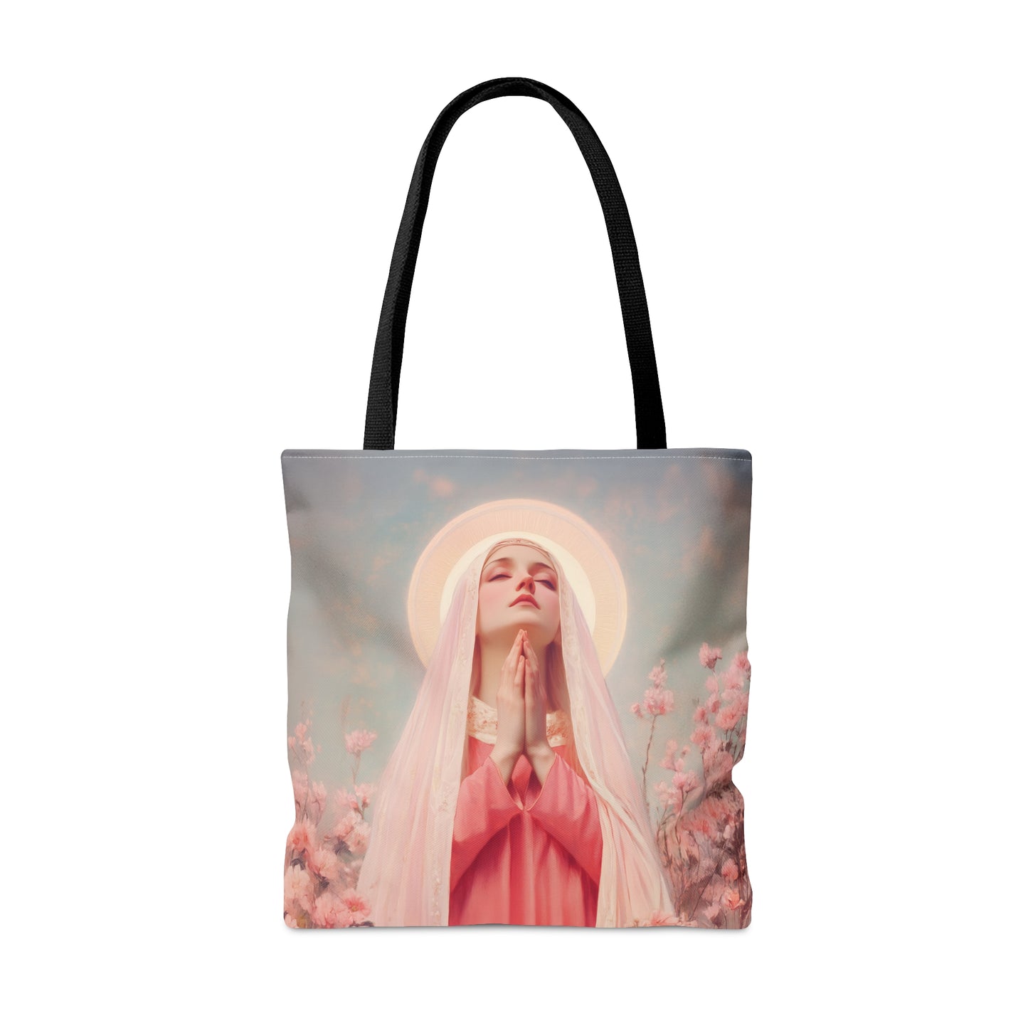 Saint Illuminata - Tote Bag - Large Medium Small Faith Art Bag - Catholic Faith Purse