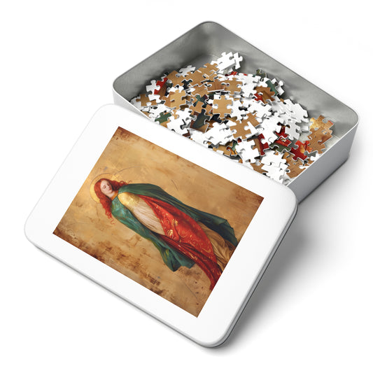 Resilient Spirit - Mary Magdalene's Faithful Path - Puzzle and Keepsake Tin - Religious (30, 110, 252, 500,1000) - Religious - Catholic