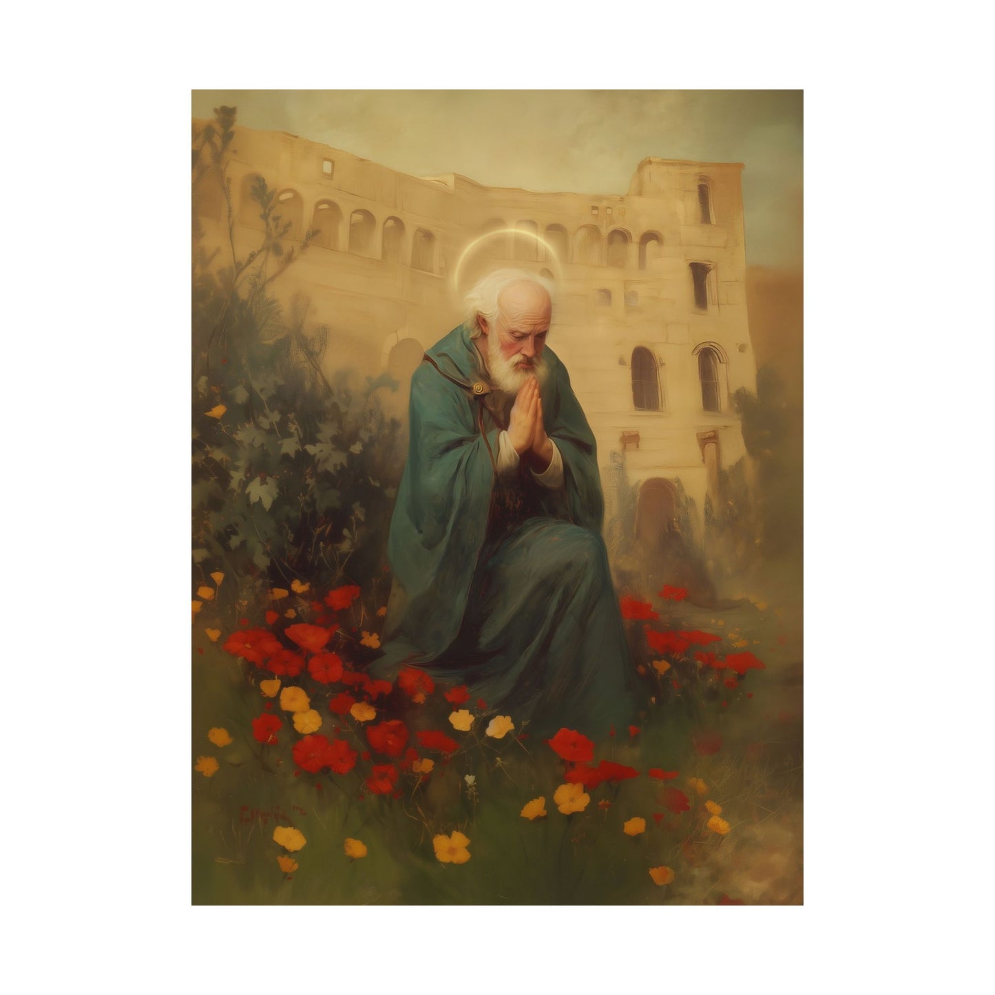 Saint Cyprian -  Catholic Art - Multiple Sizes - Premium Posters - Catholic Art - Christian Home - Catholic Saint Art