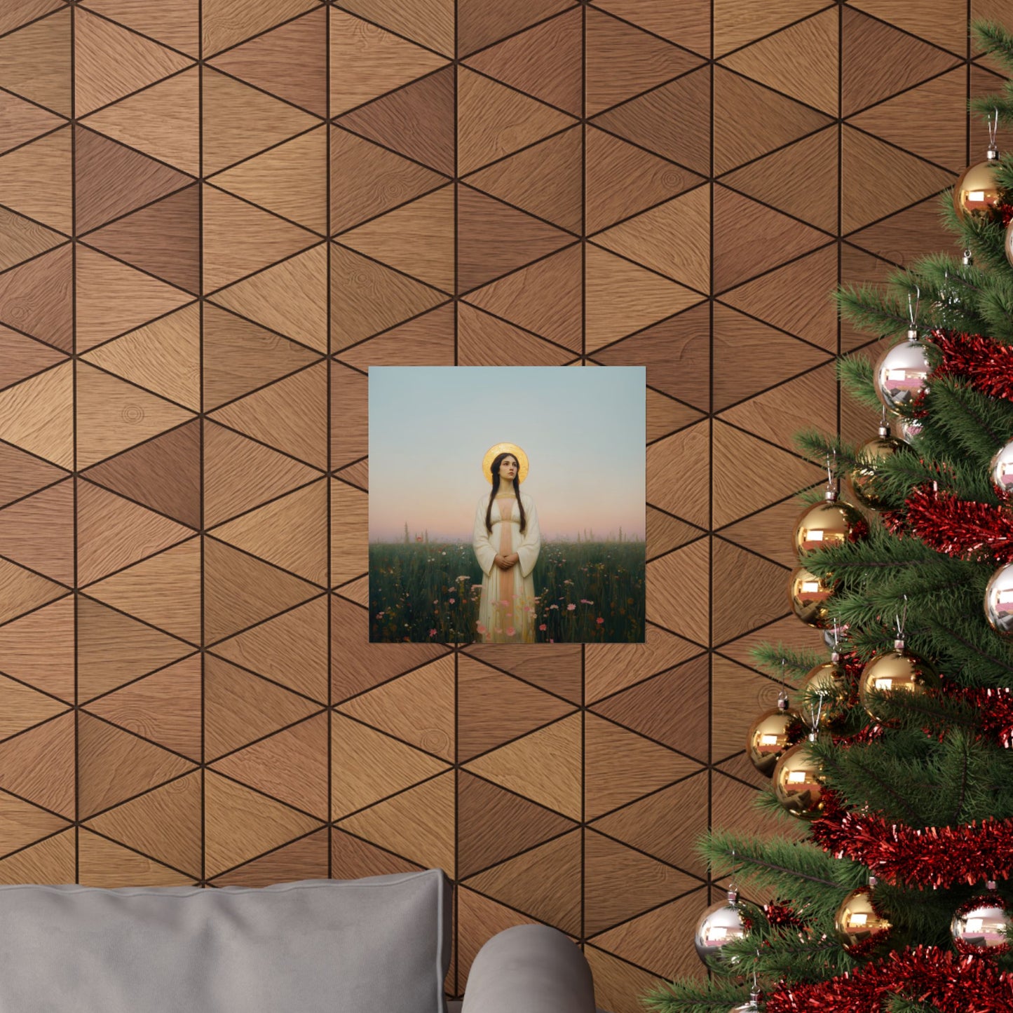 Saint Sabina - Sanctified Souls Print - Multiple Sizes - Premium Matte Vertical Posters - Patron Saint Art