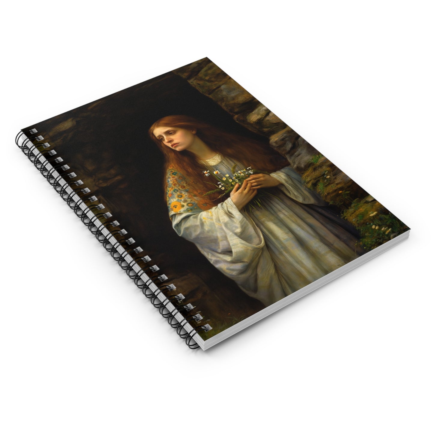 Saint Mary Magdalene : Witness to Resurrection Journal - Sanctified Souls Art - Religious Based Notebook - Spiral Notebook - Ruled Line