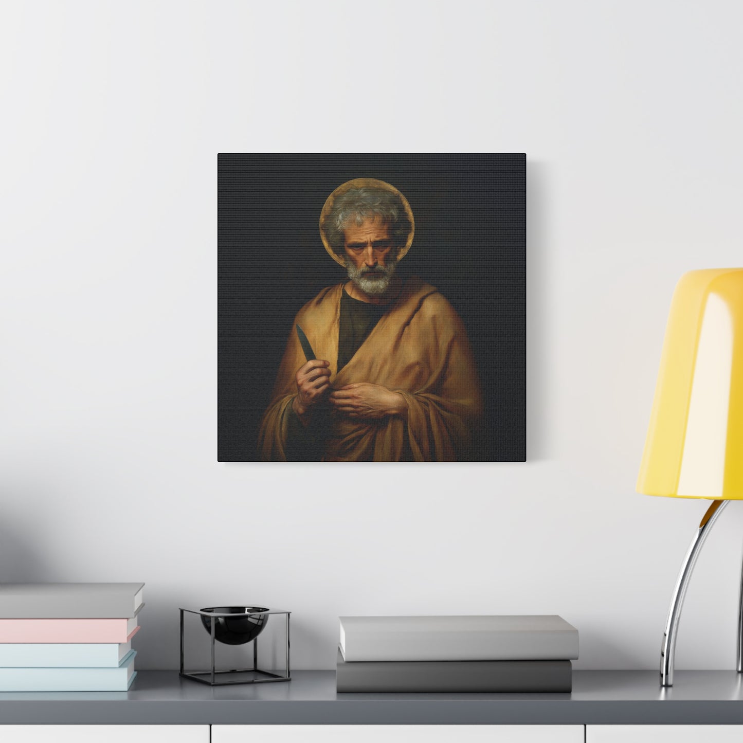 Saint Bartholomew the Apostle  - Gallery Wrapped Canvas - Print - Religious Art for your Home - Catholic