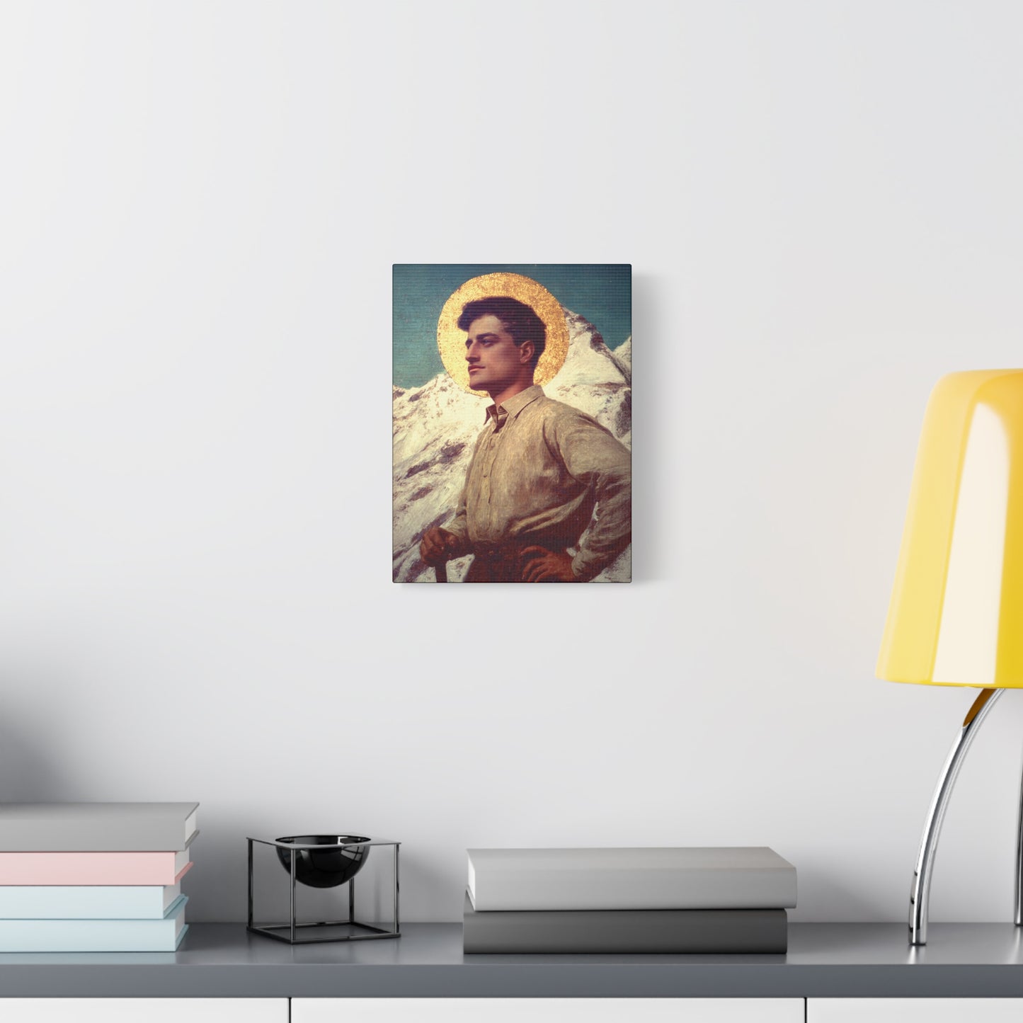 Saint Pier Giorgio Frassati -  Museum Wrapped Canvas - Sanctified Souls Print - Religious Art for your Home - Catholic Patron Saint Art