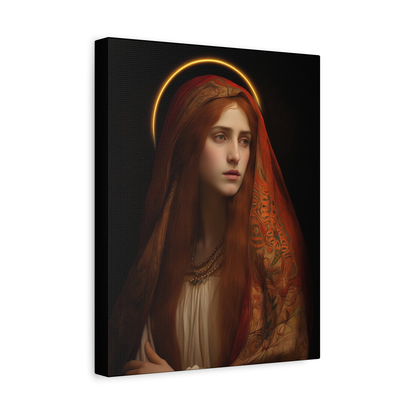 The Beloved Disciple - Mary Magdalene's Devotion - Museum Wrapped Canvas - Sanctified Souls Print - Religious Art for your Home