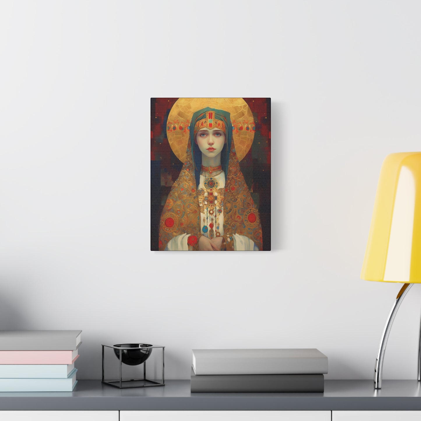 Saint Anastasia of Sirmium - Museum Wrapped Canvas - Sanctified Souls Print - Religious Art for your Home