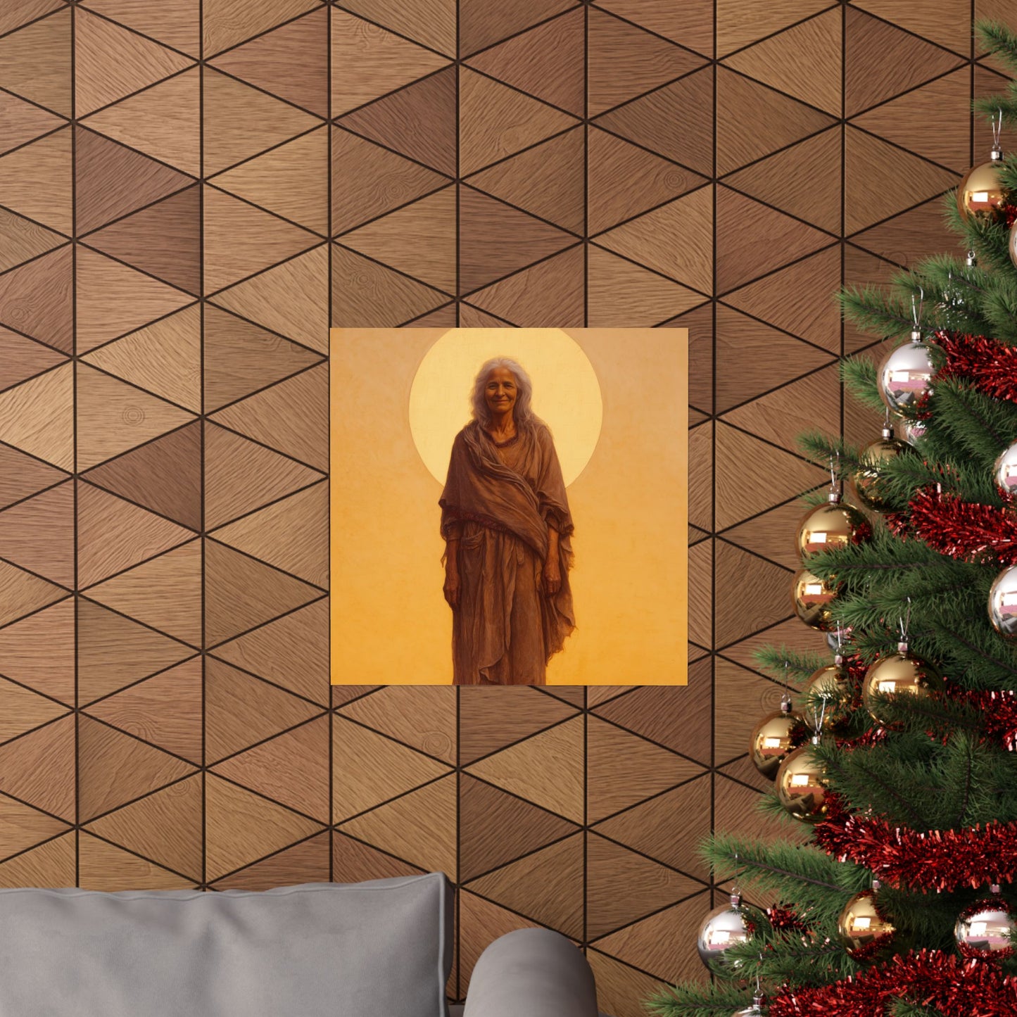 Saint Mary of Egypt - Desert Mother - Sanctified Souls Print - Multiple Sizes - Premium Matte Vertical Posters
