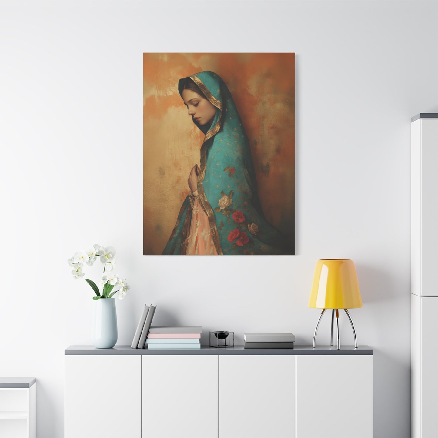 Our Lady of Guadalupe - Gallery Wrapped Canvas - Print - Religious Art for your Home - Catholic Art
