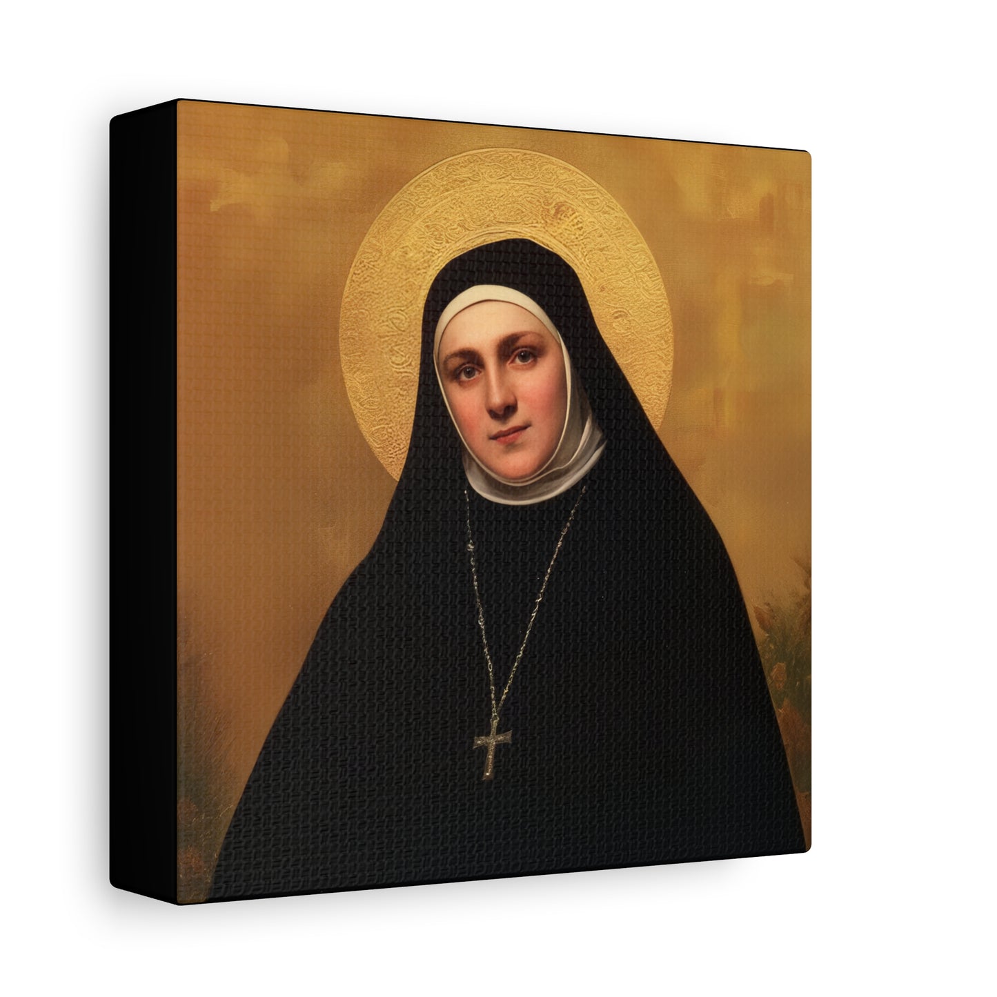 Saint Geltrude Caterina Comensoli - Gallery Wrapped Canvas - Print - Religious Art for your Home - Catholic Art