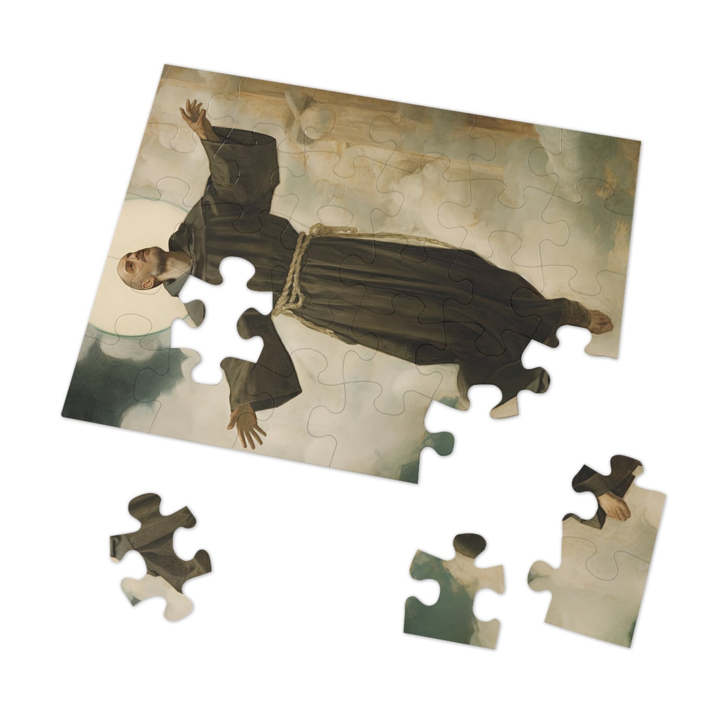 Saint Joseph of Cupertino - Puzzle and Keepsake Tin - Religious Jigsaw Puzzle (30, 110, 252, 500,1000-Piece) - Religious Puzzle