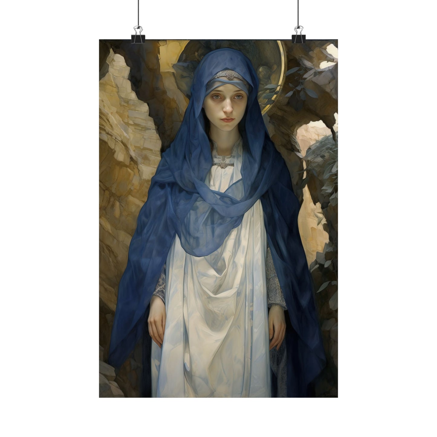 Saint Pelagia - Sanctified Souls Print - Multiple Sizes - Premium Matte Vertical Posters