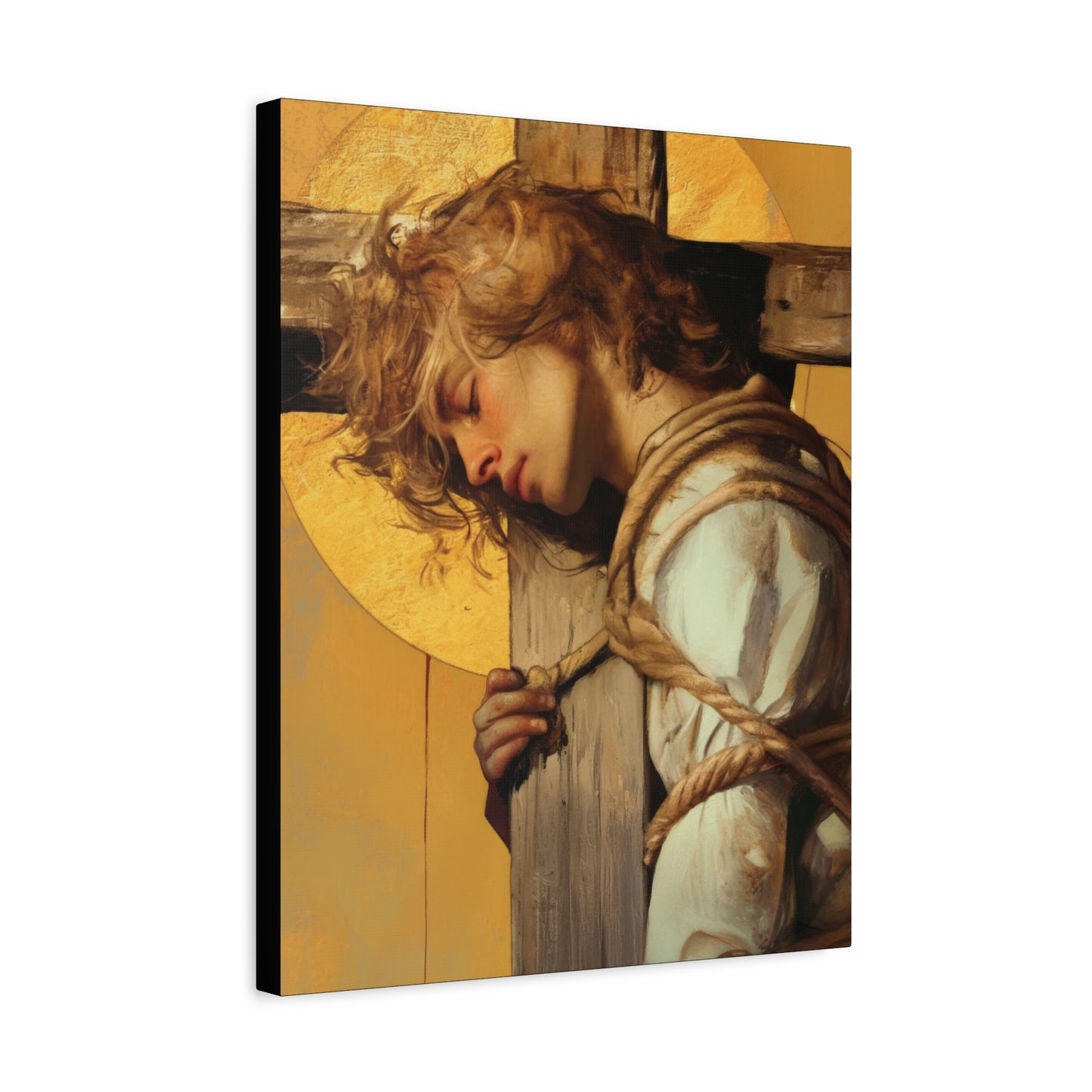 Saint Dismus, The 'Good Thief' - Gallery Wrapped Canvas - Print - Religious Art for your Home - Catholic Art