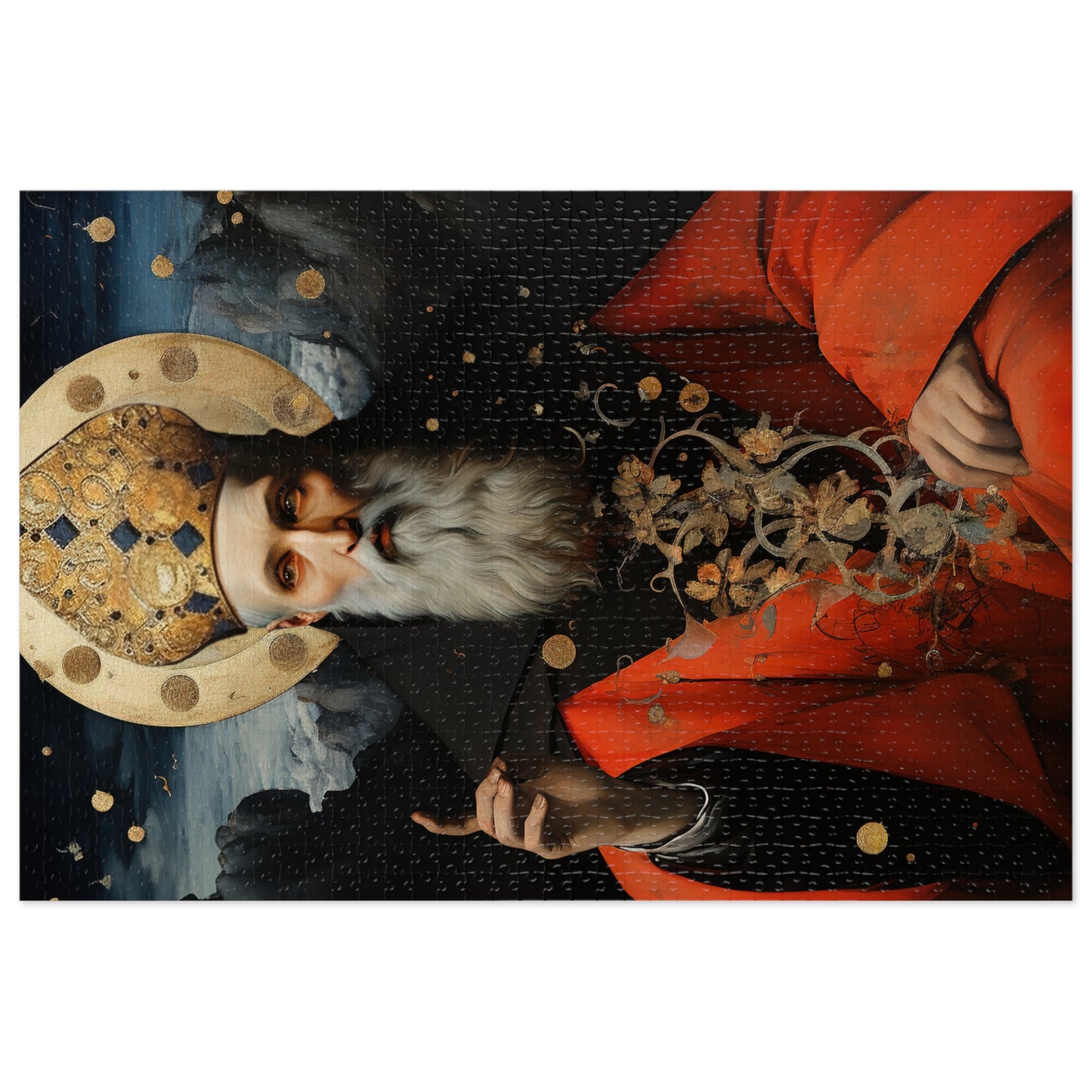 Saint Augustine of Hippo - Puzzle and Keepsake Tin - Religious Jigsaw Puzzle (30, 110, 252, 500,1000-Piece) - Religious Puzzle