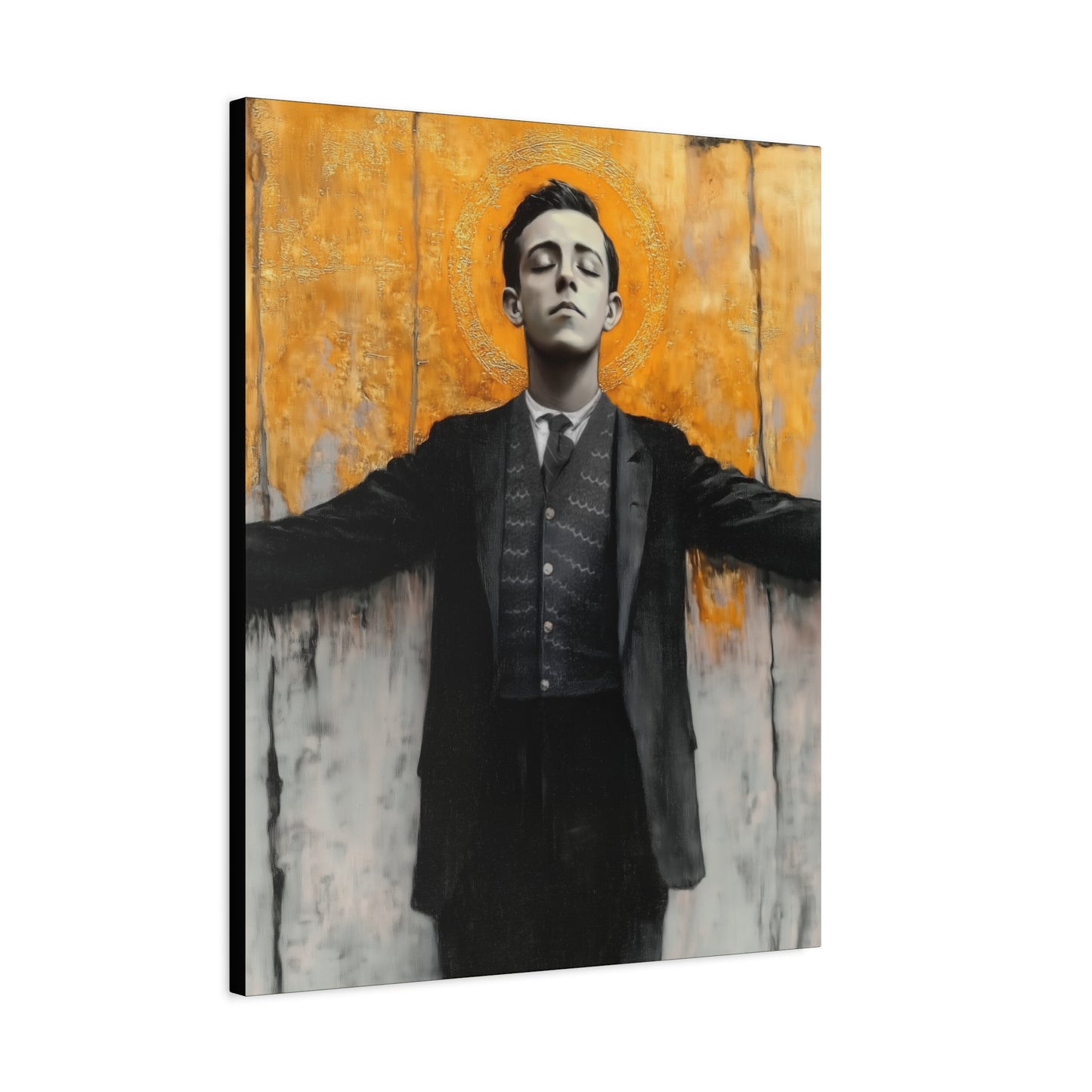 Blessed Miguel Pro- Gallery Wrapped Canvas - Print - Religious Art for your Home - Catholic Saint Art Print - Home Decor - Catholic Art