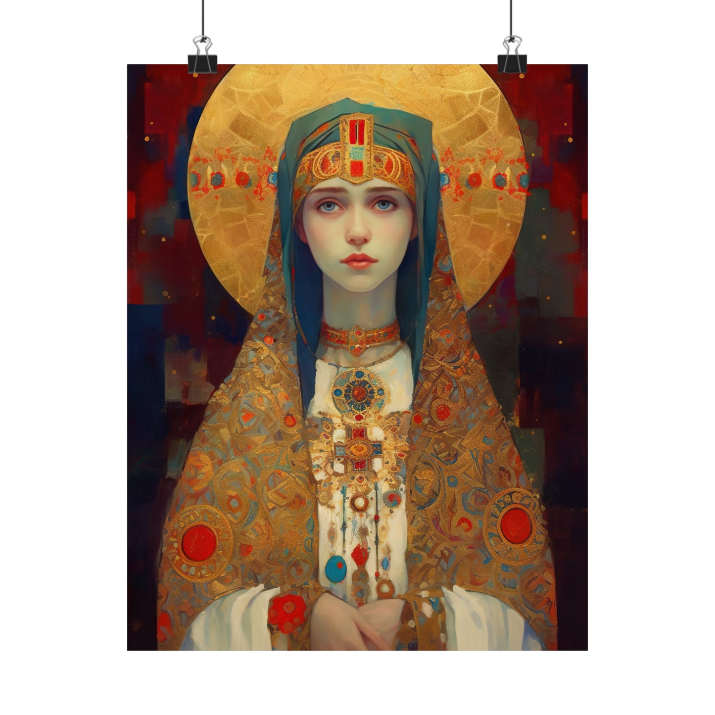 Saint Anastasia of Sirmium Print - Sanctified Souls Print - Multiple Sizes - Premium Matte Vertical Posters
