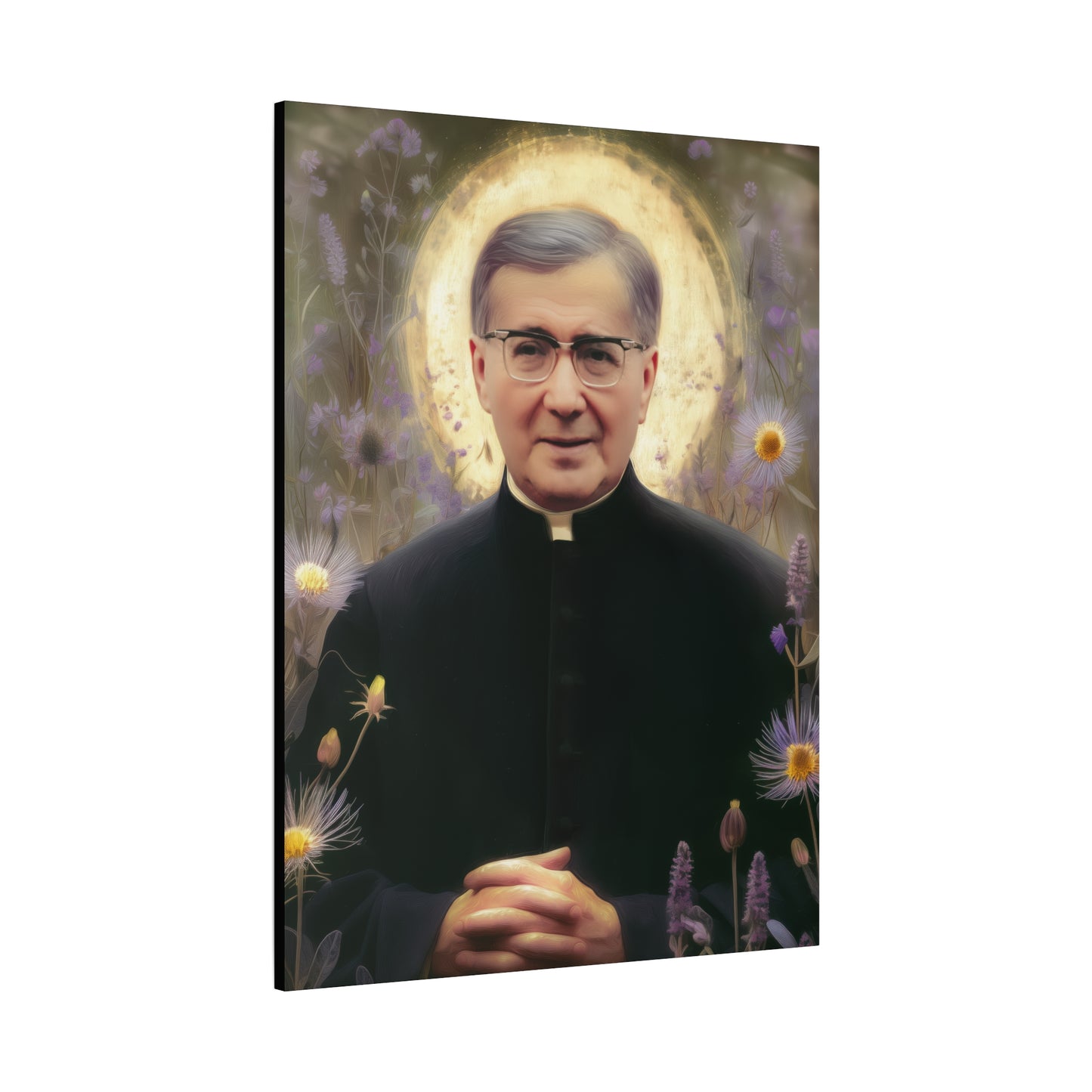 Saint Josemaría Escrivá - Museum Wrapped Canvas - Print - Religious Art for your Home - Christian print
