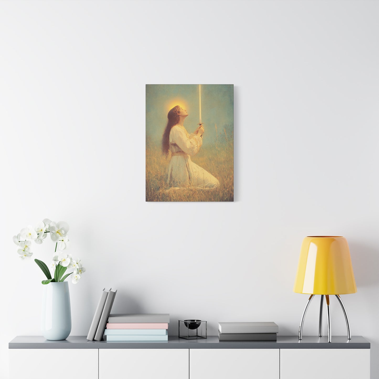 St. Joan of Arc - Catholic Saint Canvas Print