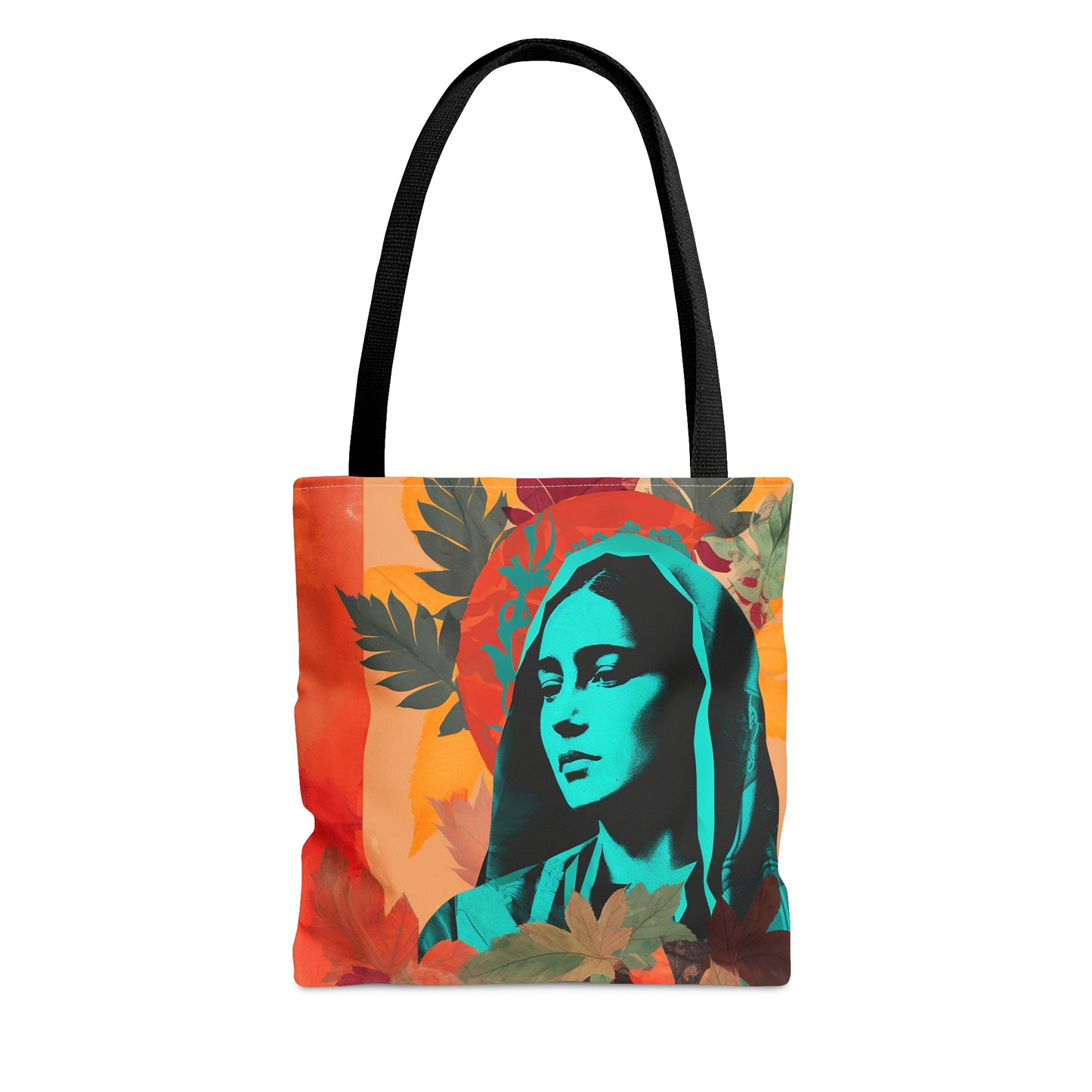 Our Lady of Guadalupe Tote Bag - Catholic faith inspired carry-all purse - day to day bag