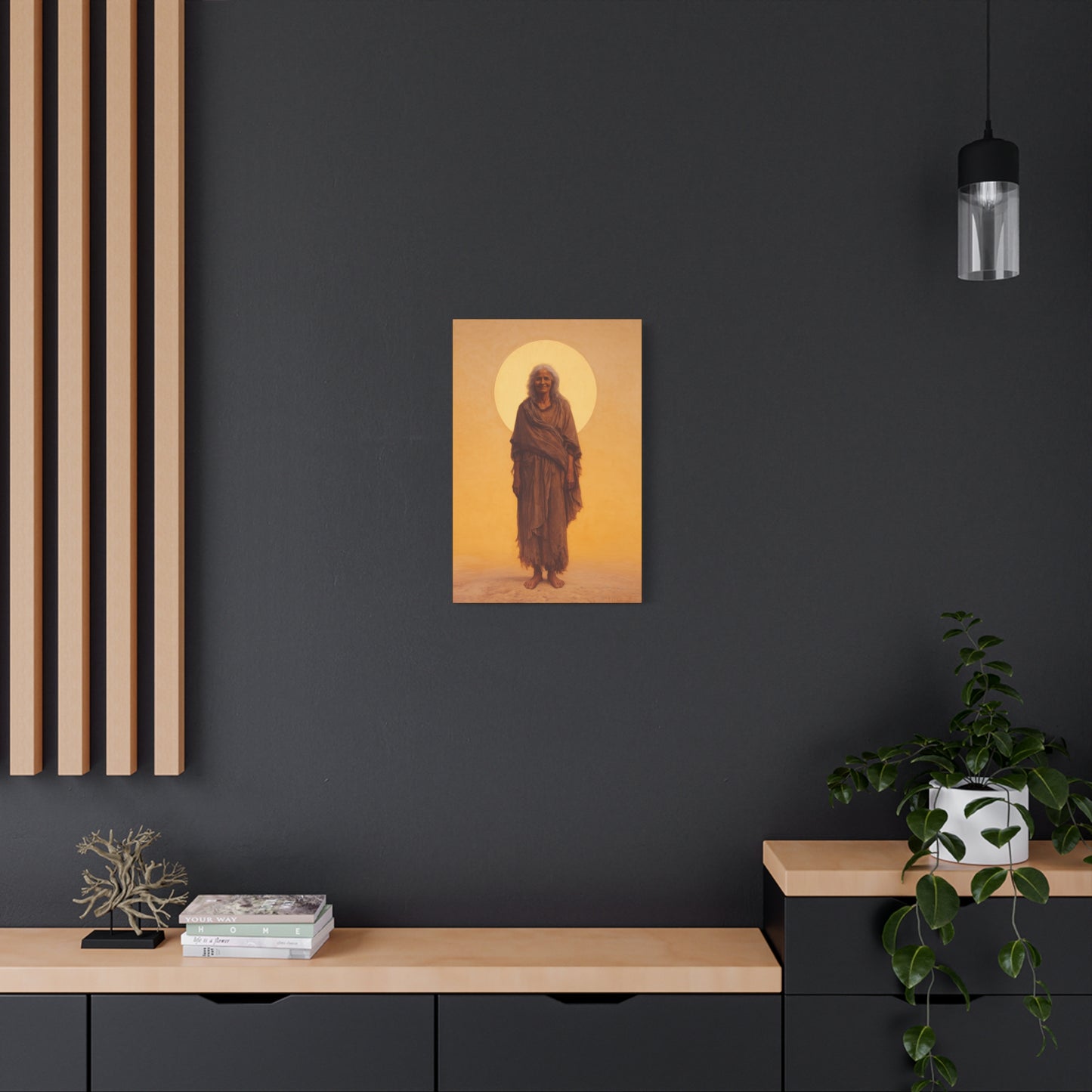 Saint Mary of Egypt - Desert Mother - Gallery Wrapped Canvas - Print - Religious Art for your Home - Catholic Art