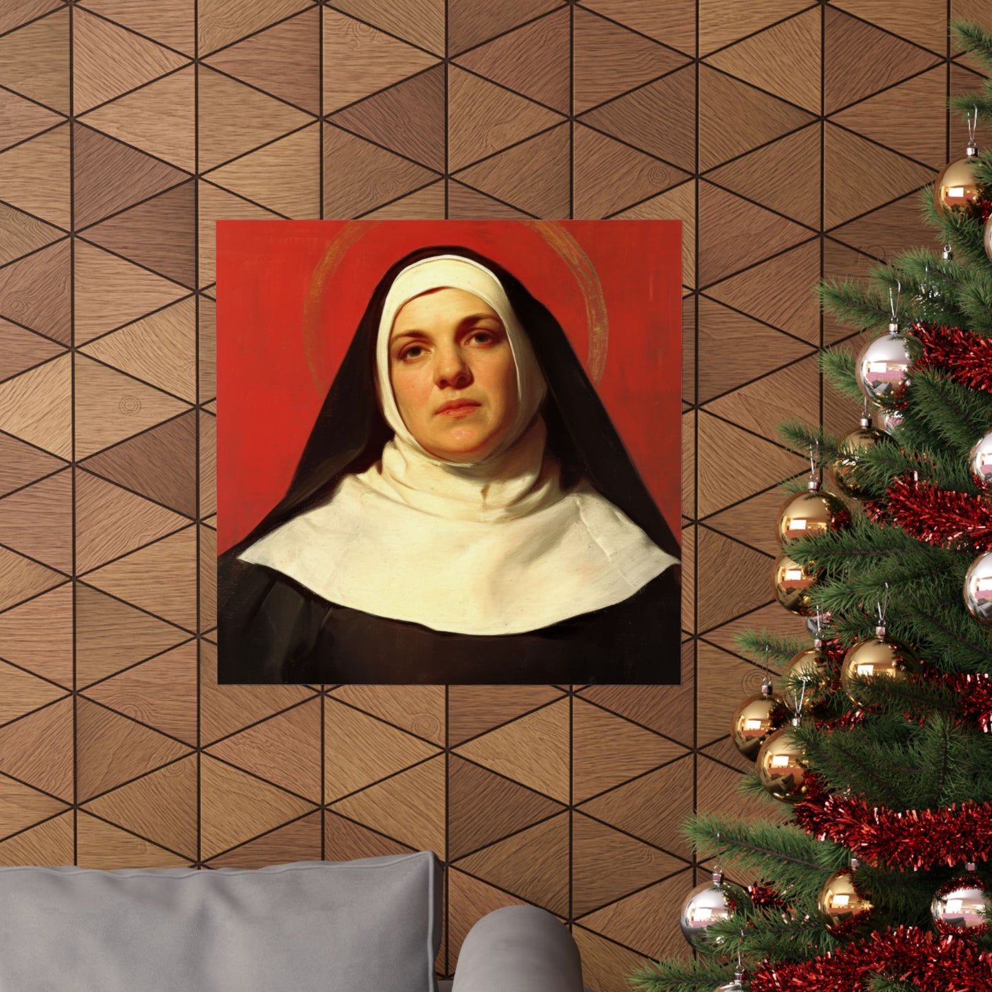 Saint Maria Giuseppa Rossello - Sanctified Souls Print - Multiple Sizes - Premium Matte Vertical Posters