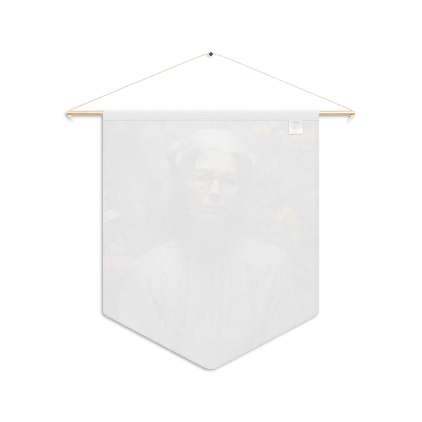 Servant of God Dorothy Day Pennant / Banner / Wall Hanging - Prayer room art - 18" x 21" - Catholic prayer Religious - Large Banner