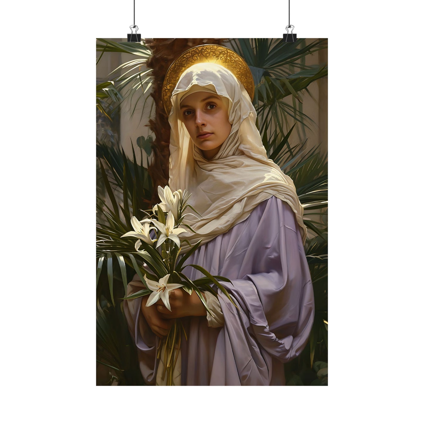 Saint Adele - Sanctified Souls Print - Multiple Sizes - Premium Matte Vertical Posters