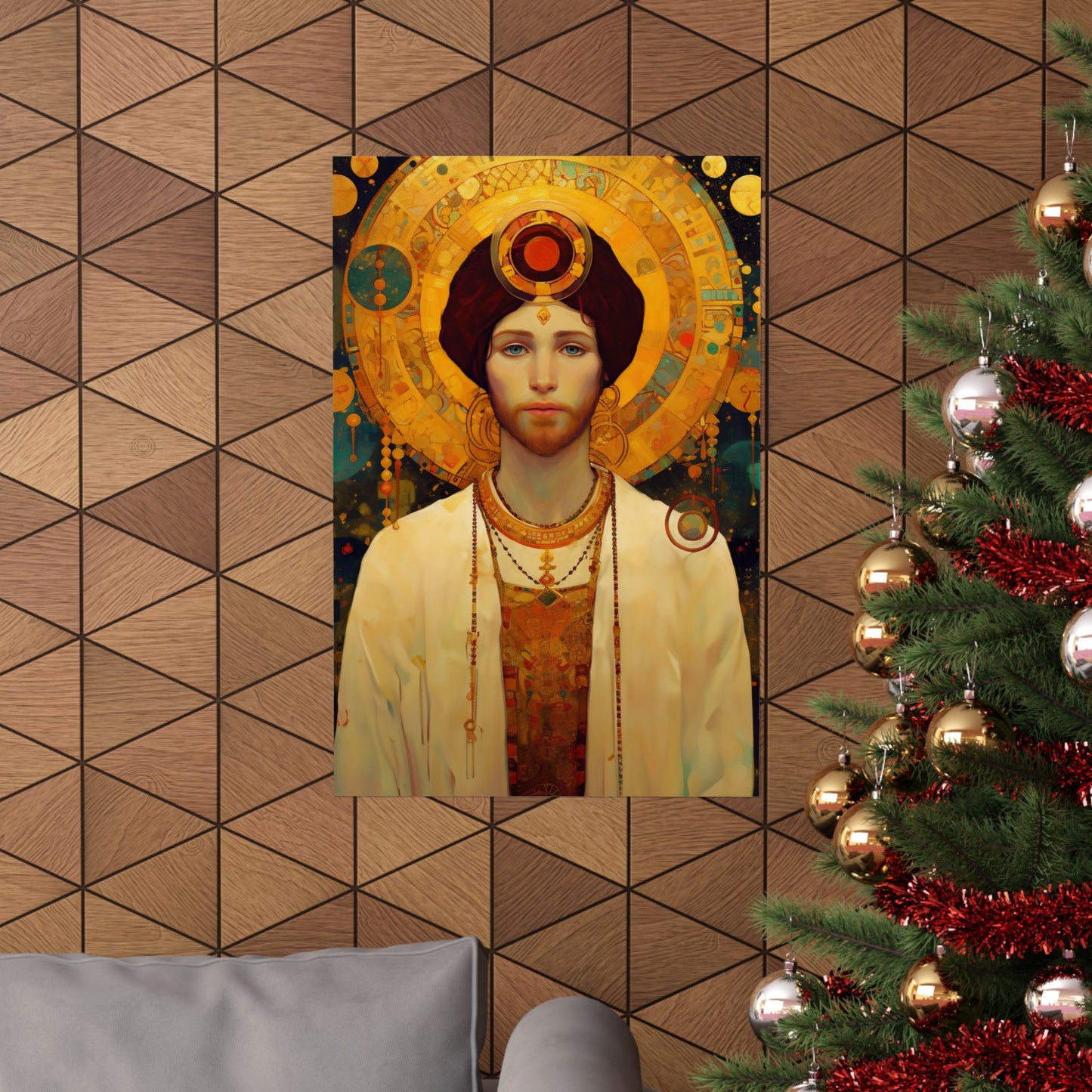 Saint Abdiesus - Sanctified Souls Print - Multiple Sizes - Premium Matte Vertical Posters