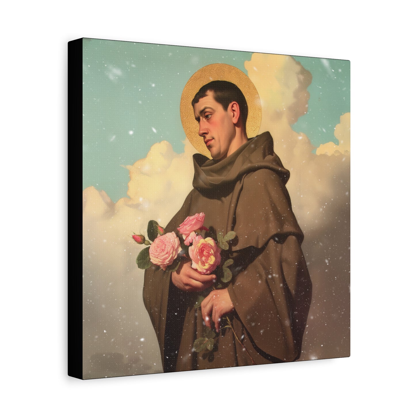 Saint Didacus of Alcala - Gallery Wrapped Canvas - Print - Religious Art for your Home - Catholic Art