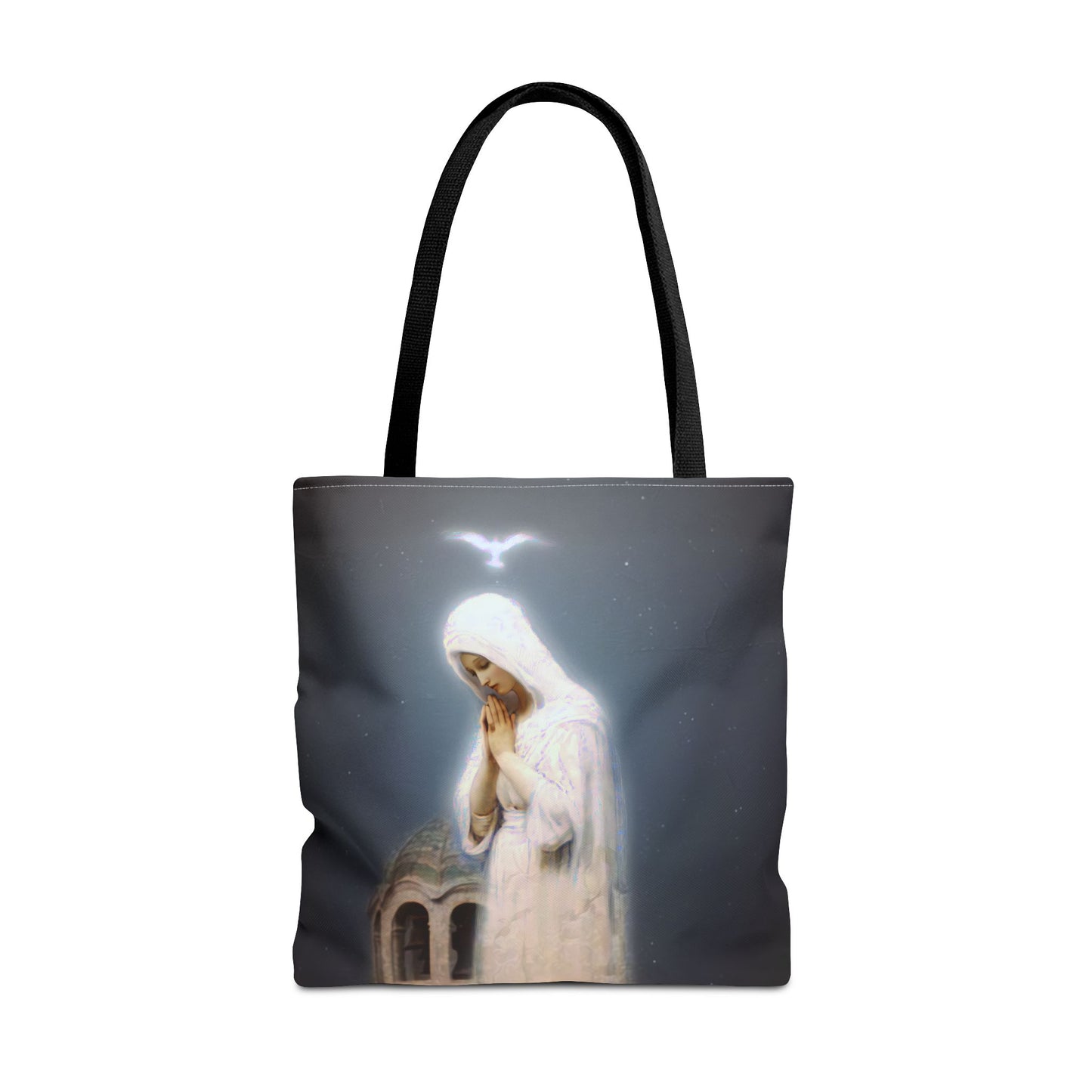 Our Lady of Zeitoun - Mother Mary Print - Marian Art  - Tote Bag - Large Medium Small Faith Art Bag - Tote Purse