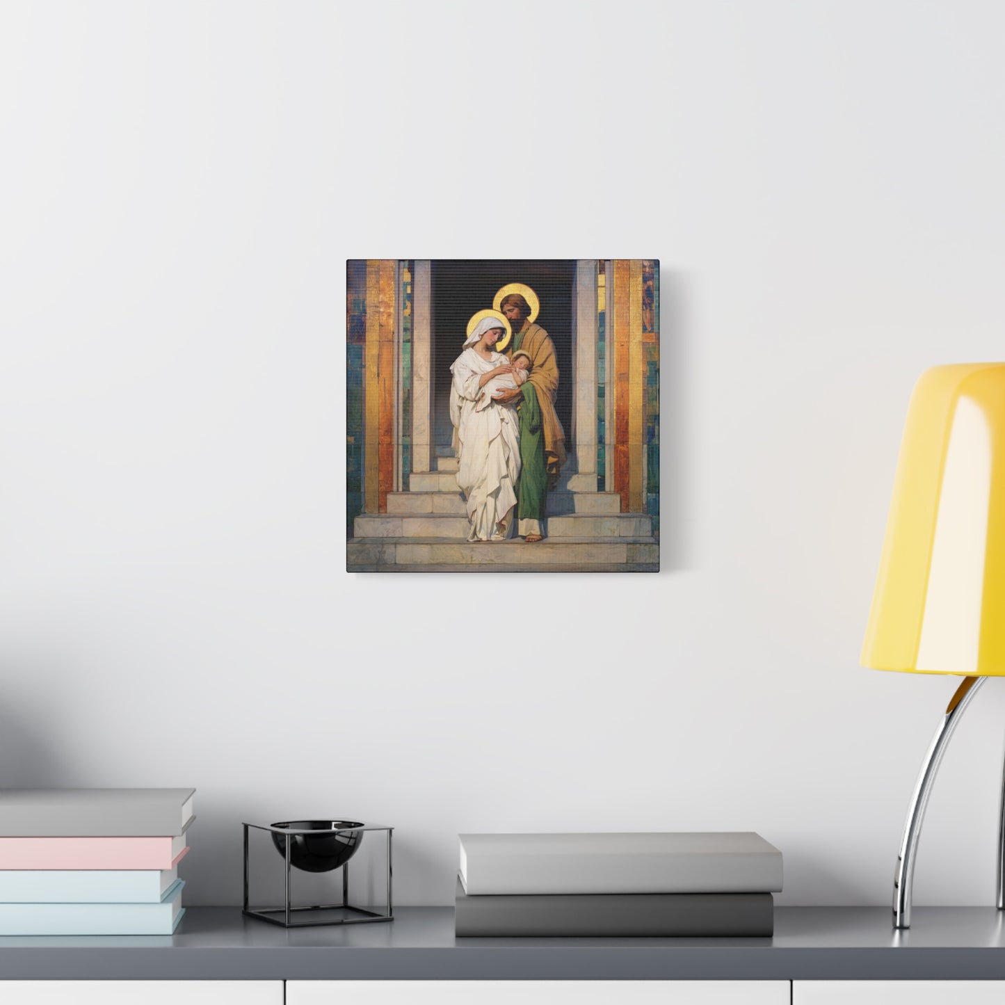 The Feast of the Presentation of the Lord - Holy Family - Gallery Wrapped Canvas - Print - Religious Art for your Home - Catholic art print - prayer room art