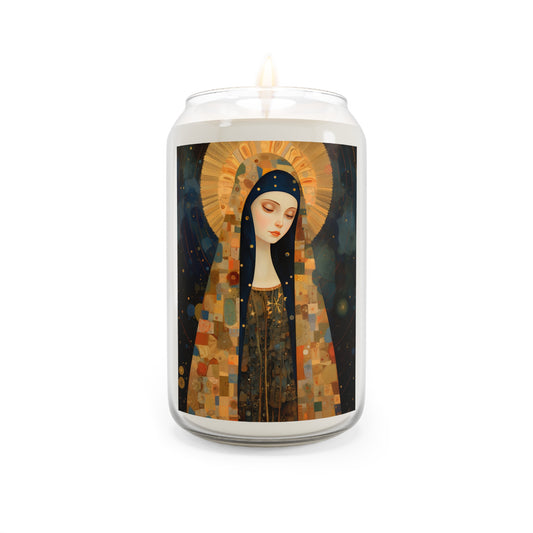 The Eternally Beloved: Mary in Art - Scented Prayer Candle, 13.75oz - Tall Size - Religious Prayer Candle - Catholic Art - Religious Gift