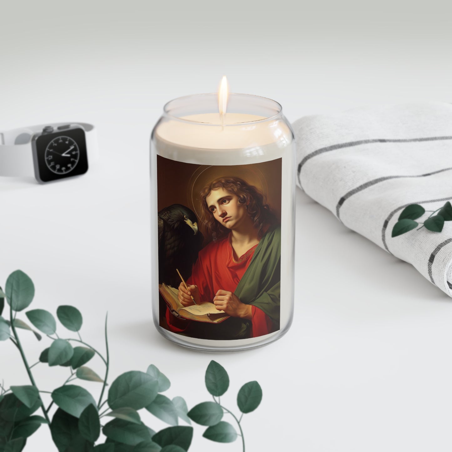 Saint John the Apostle - Scented Prayer Candle, 13.75oz - Tall Size - Religious Prayer Candle - Catholic Art