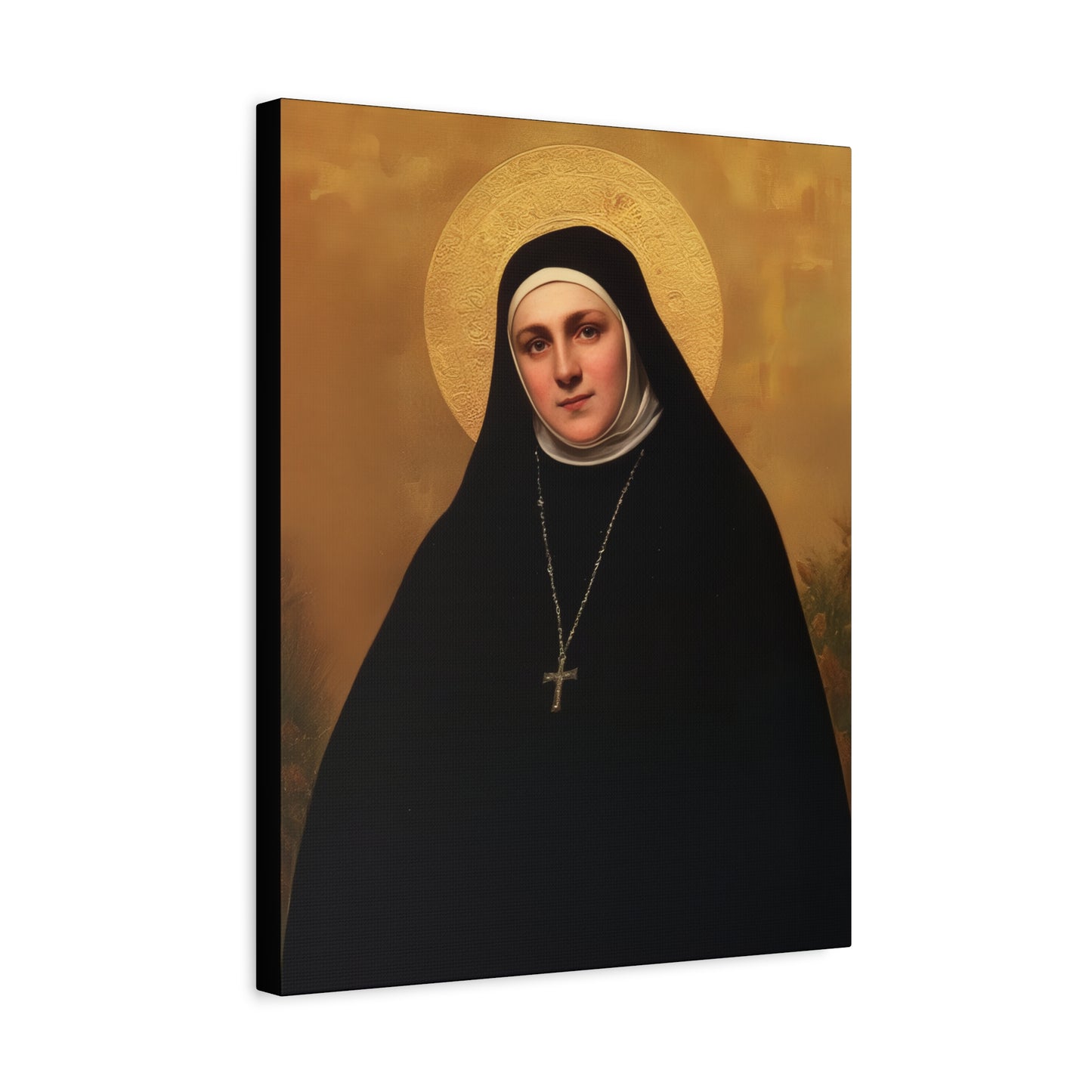 Saint Geltrude Caterina Comensoli - Gallery Wrapped Canvas - Print - Religious Art for your Home - Catholic Art