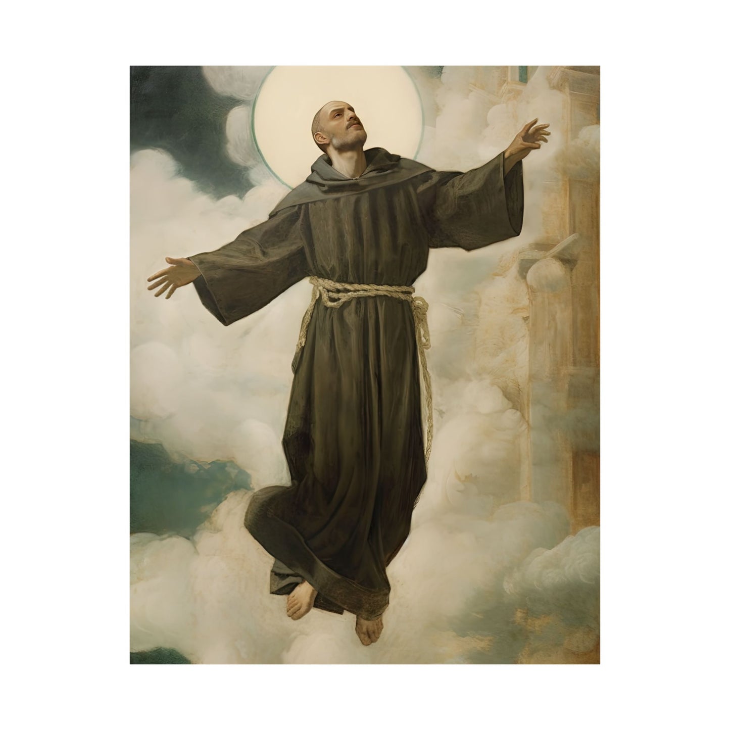 Saint Joseph of Cupertino Print - Sanctified Souls Print - Multiple Sizes - Premium Matte Vertical Posters