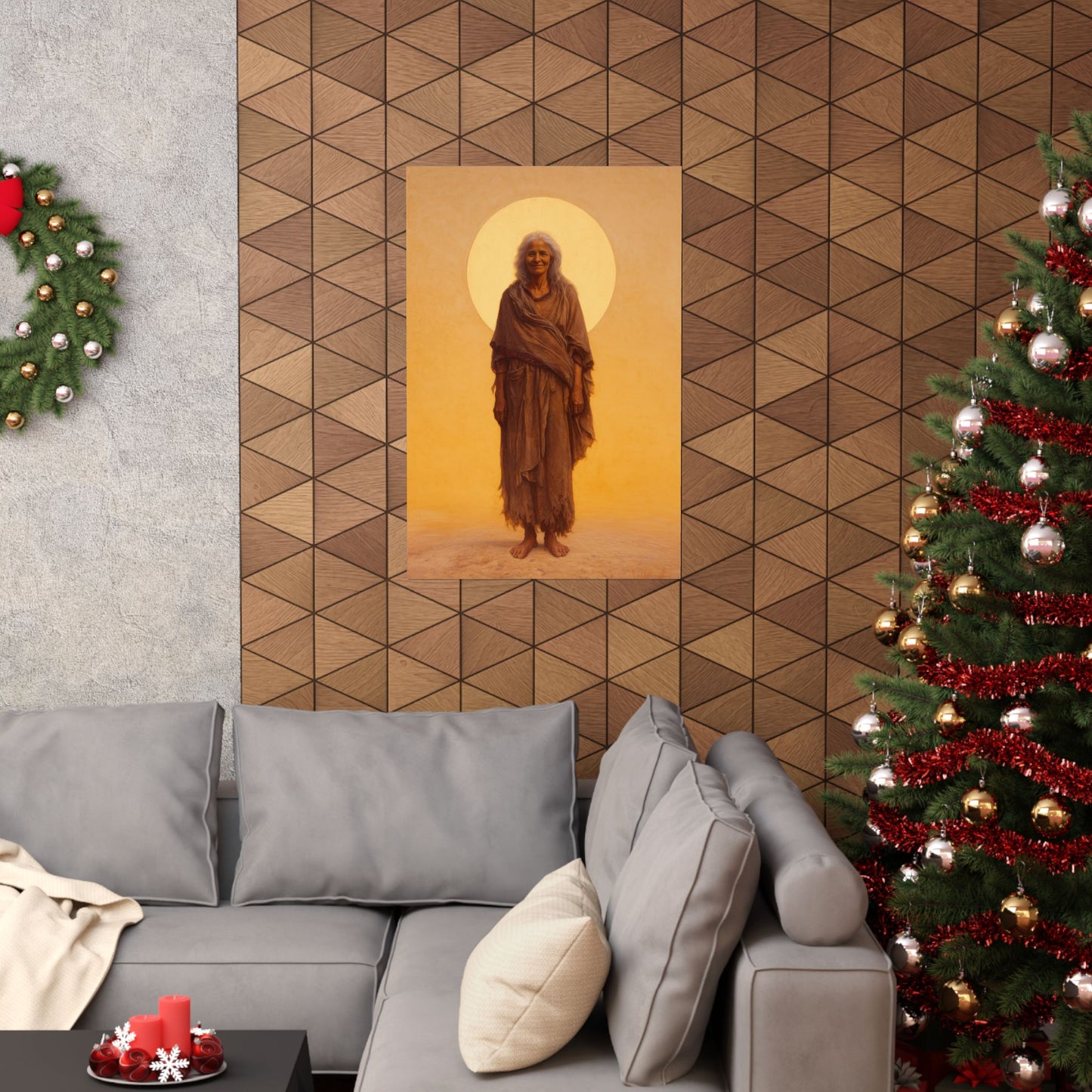 Saint Mary of Egypt - Desert Mother - Sanctified Souls Print - Multiple Sizes - Premium Matte Vertical Posters