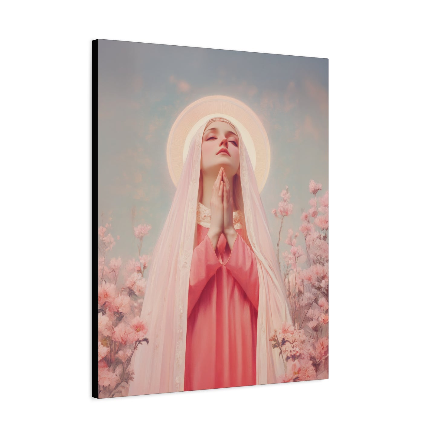 Saint Illuminata - Gallery Wrapped Canvas - Print - Religious Art for your Home - Catholic Art Print