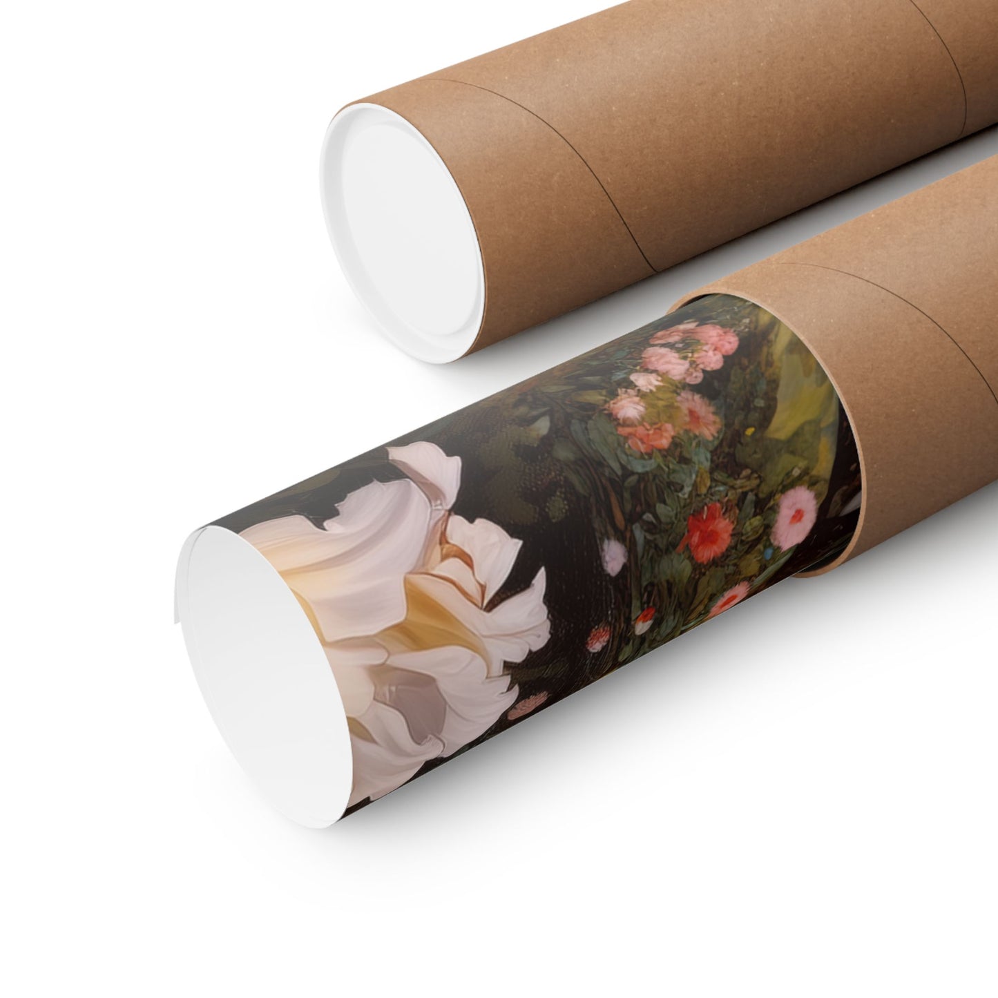 Our Lady of Lourdes - Sanctified Souls Print - Multiple Sizes - Premium Matte Vertical Posters