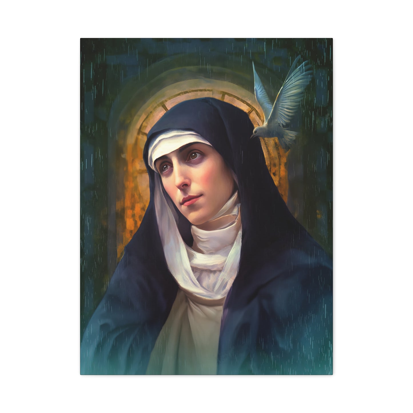Saint Teresa of Avila - Museum Wrapped Canvas - Sanctified Souls Print - Religious Art for your Home