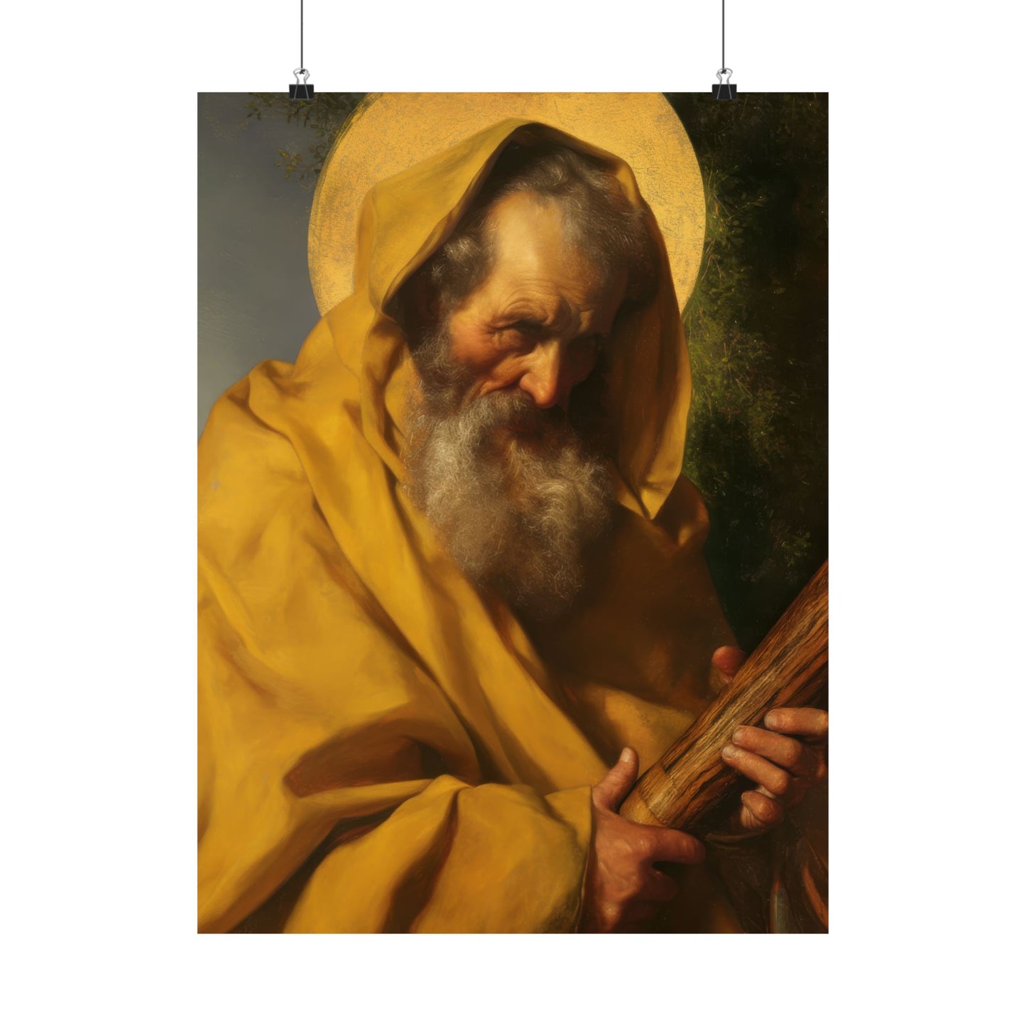 Saint James the Lesser - Apostle - Sanctified Souls Print - Multiple Sizes - Premium Posters - Catholic Art - Christian Home Decor Artwork
