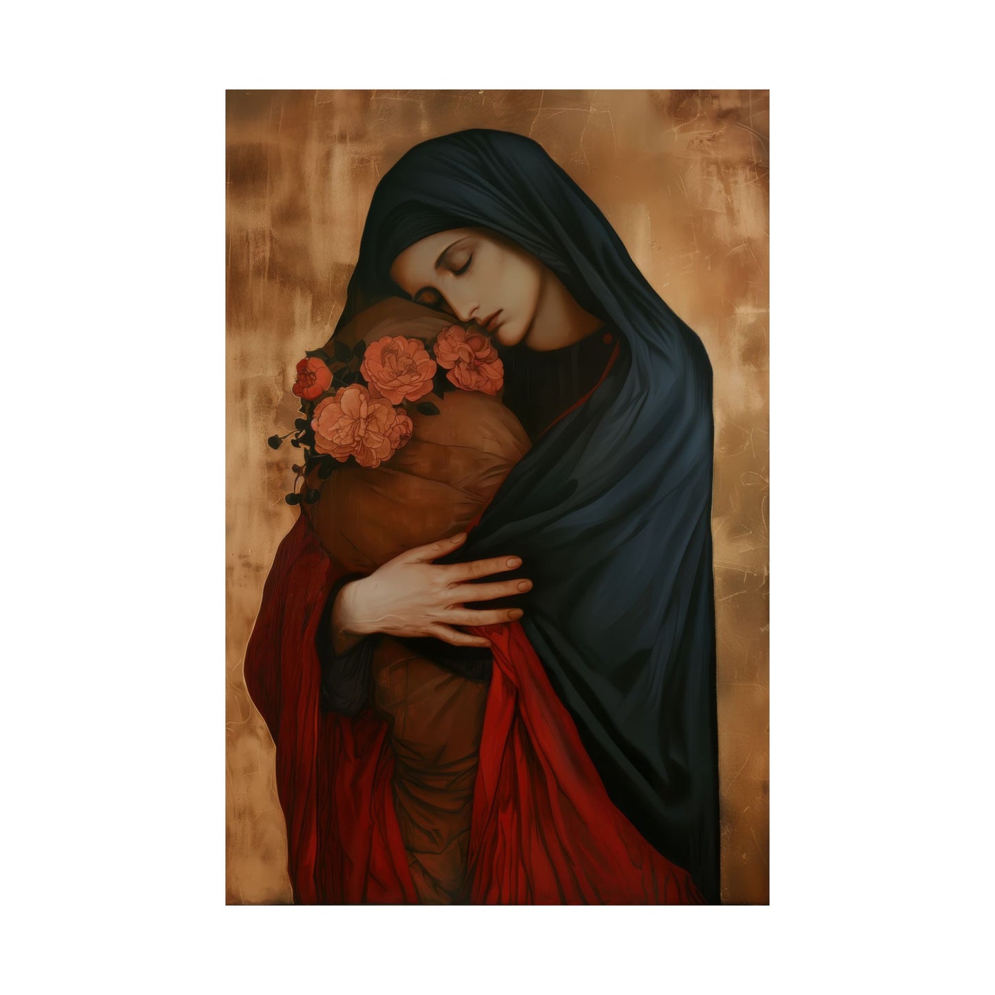 Blessed Are the Innocent in His Kingdom - The Feast of the Holy Innocents - Multiple Sizes - Premium Posters - Catholic Art - Christian