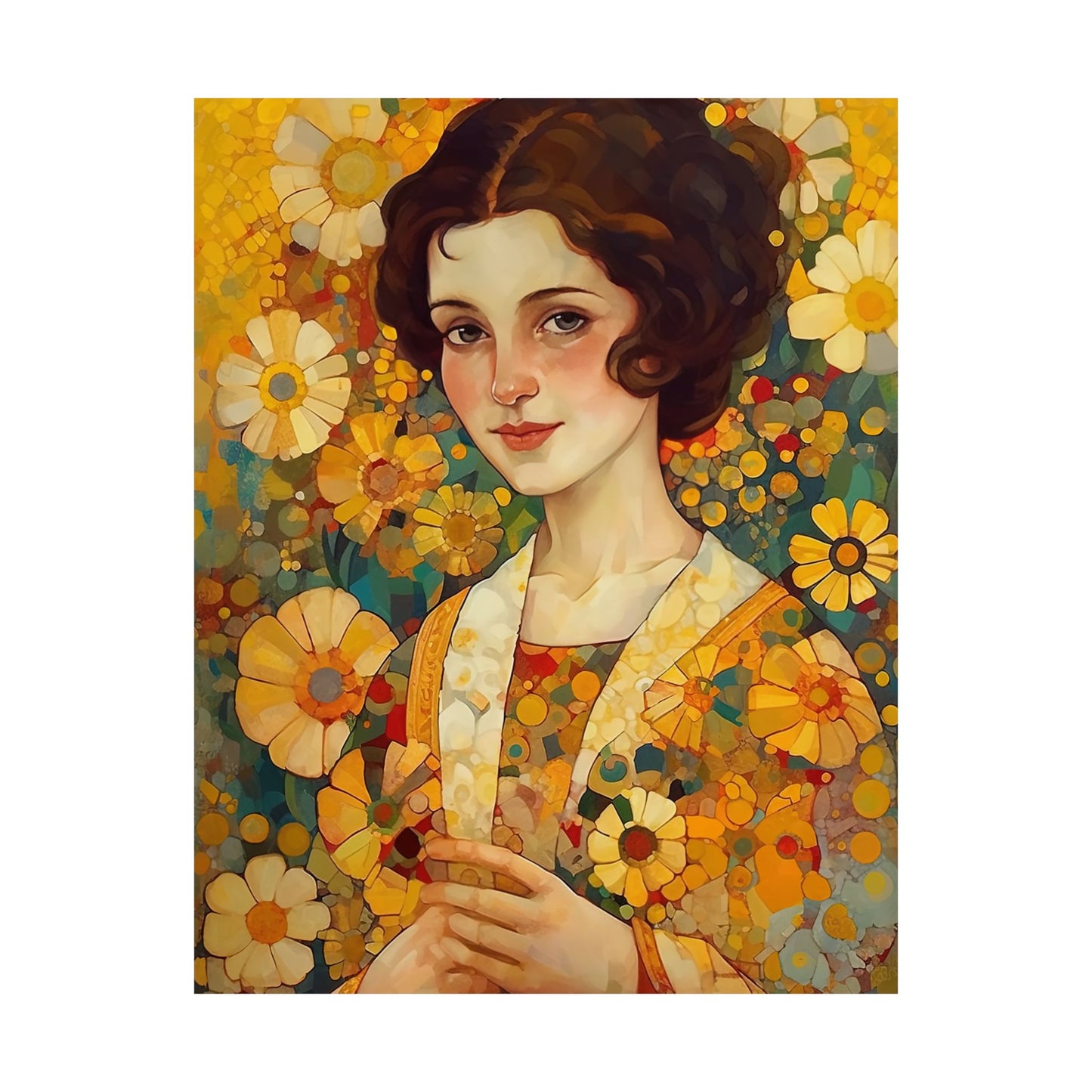 Saint Gianna Beretta Molla  Print - Sanctified Souls Print - Multiple Sizes - Premium Matte Vertical Posters