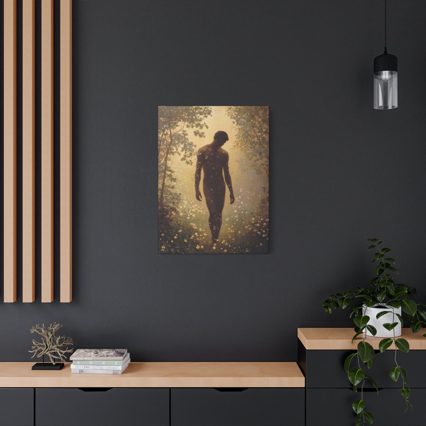 Saint Adam - Museum Wrapped Canvas - Sanctified Souls Print - Religious Art for your Home
