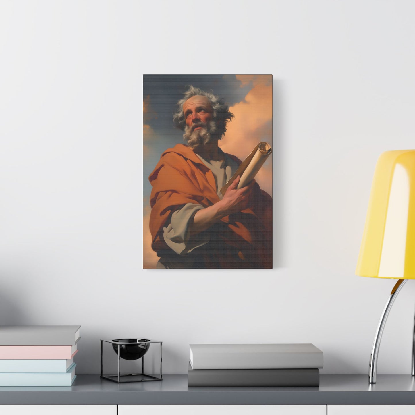 Saint Paul the Apostle-  Wrapped Canvas Print - Multiple Sizes - Catholic Home art Matte Canvas, Stretched